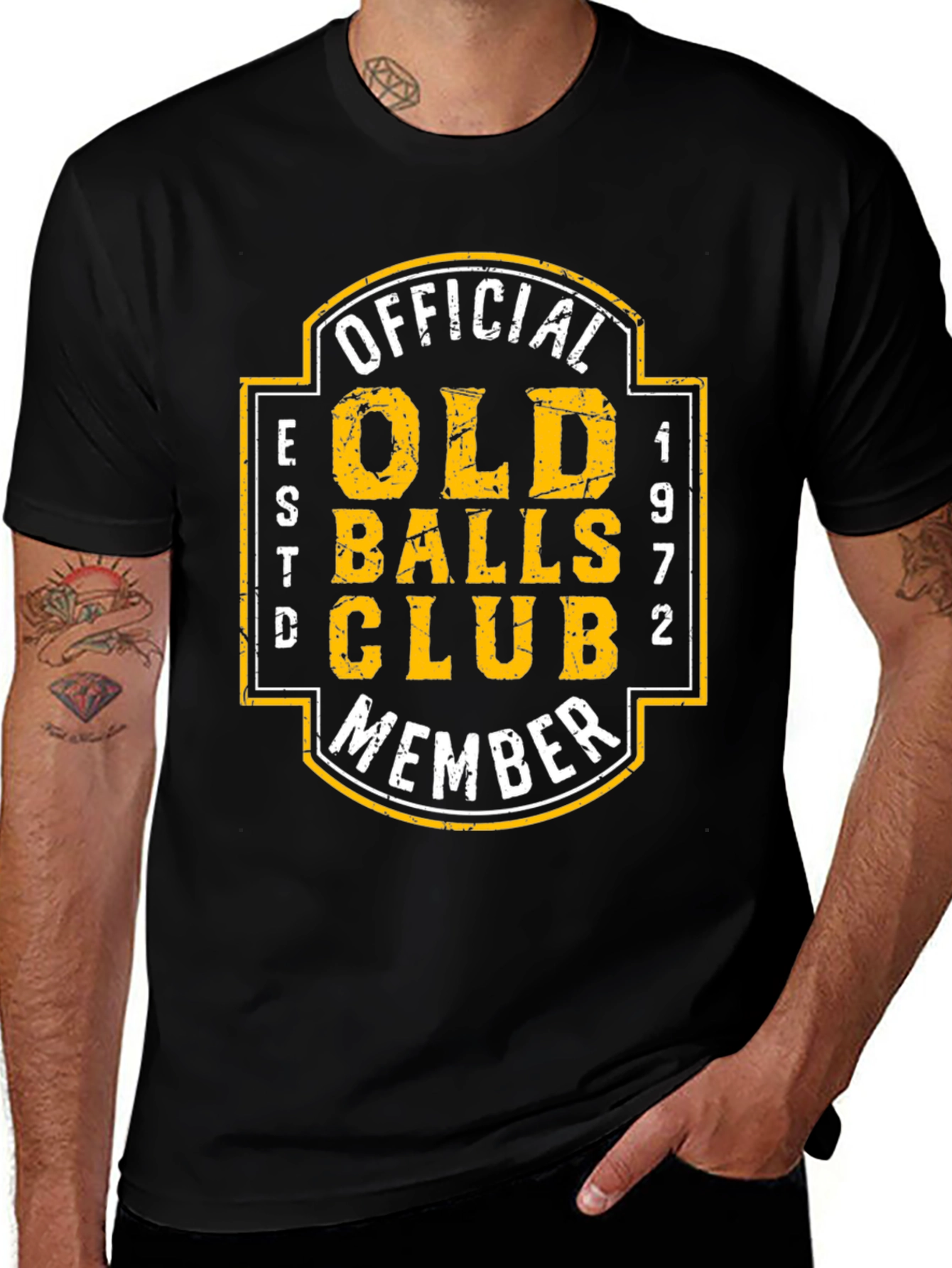 Variant 7 of Official Old Balls Club T-Shirt - Est. 1972