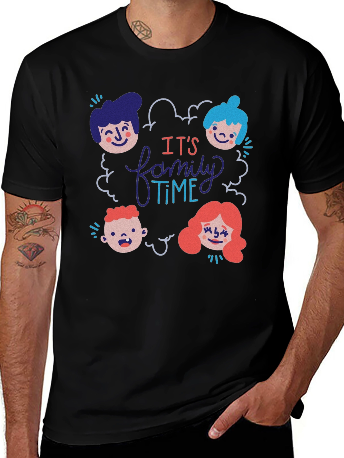Variant 11 of Family Time T-Shirt: Fun & Comfortable