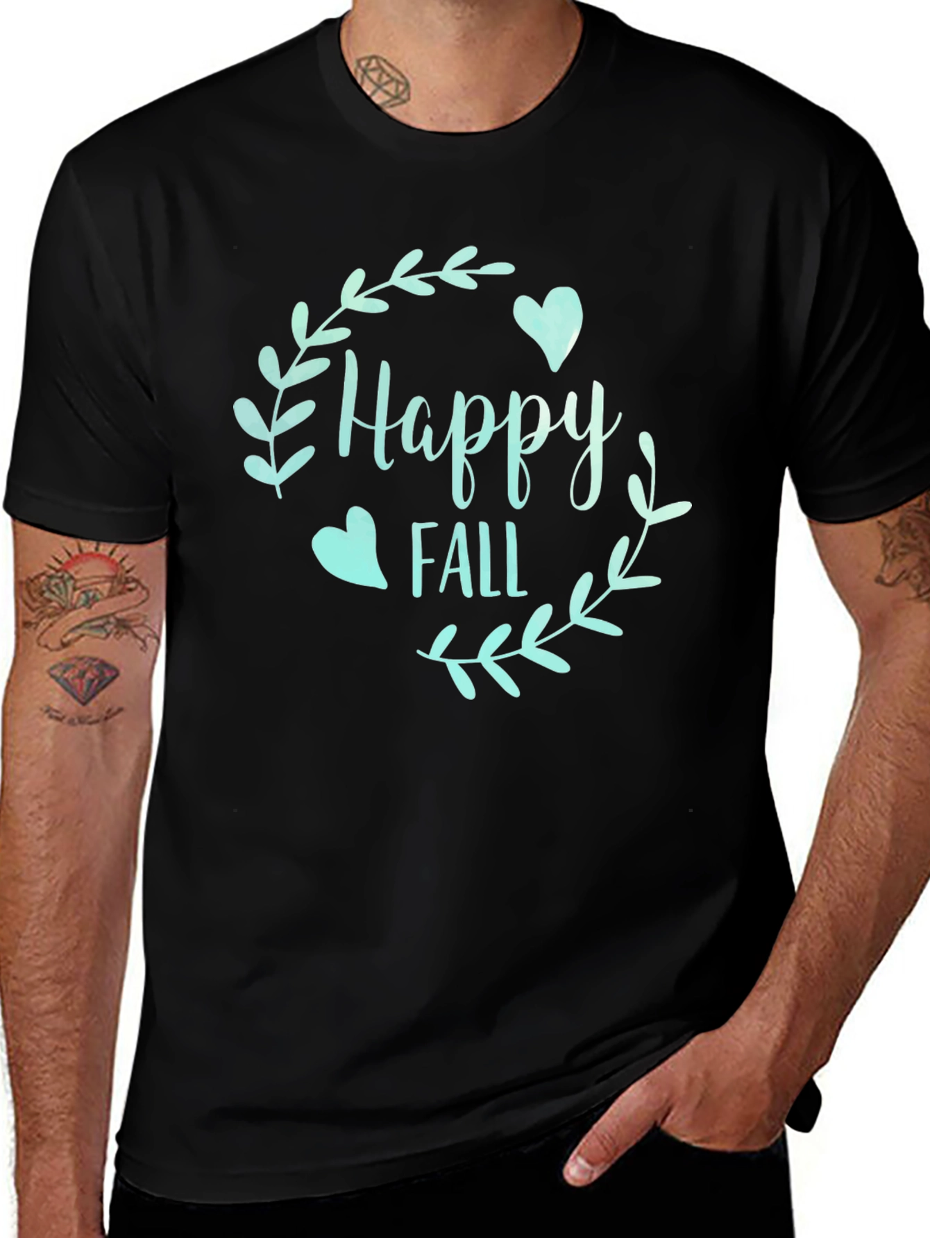 Variant 9 of Happy Fall Graphic Tee
