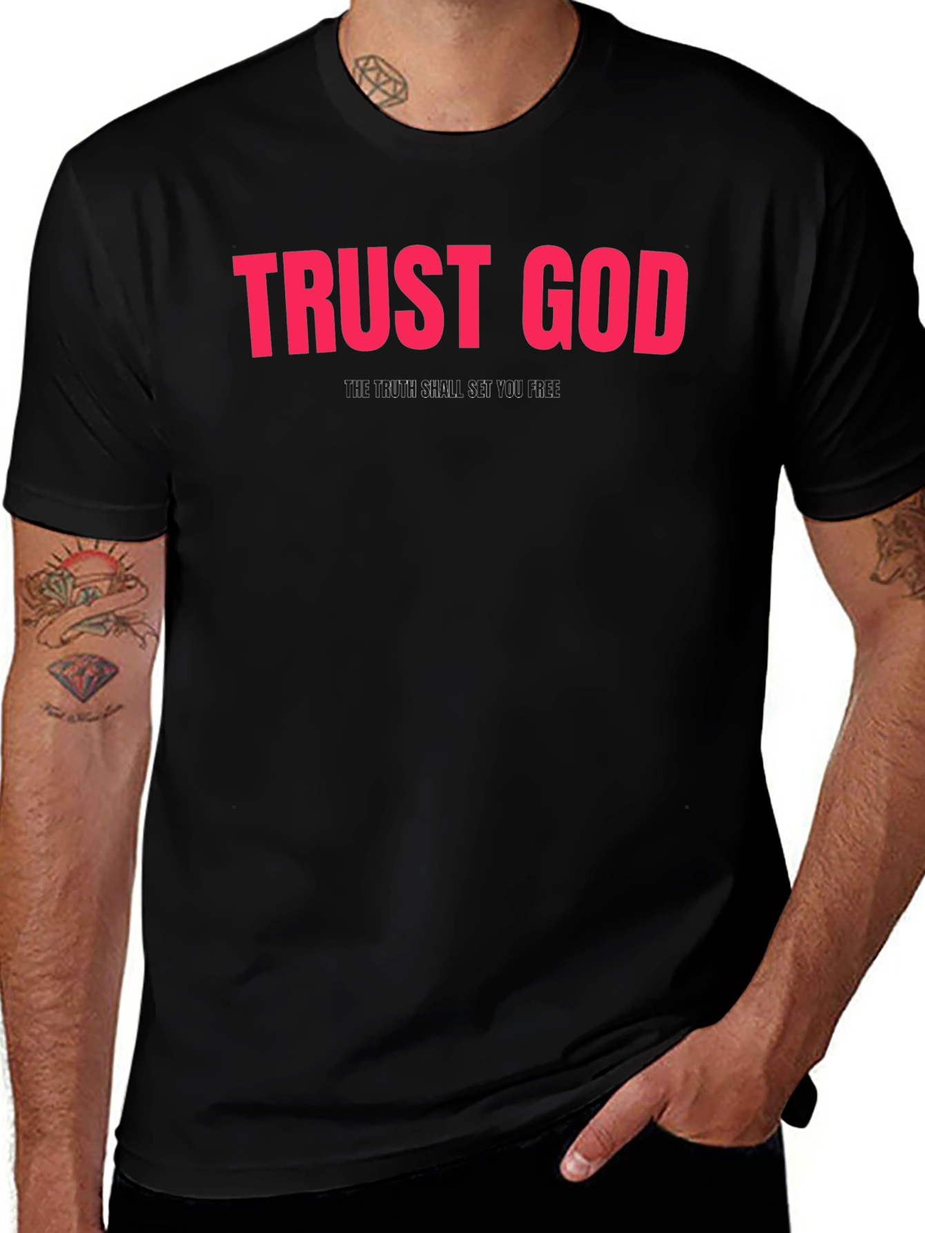Trust God Graphic T-Shirt
