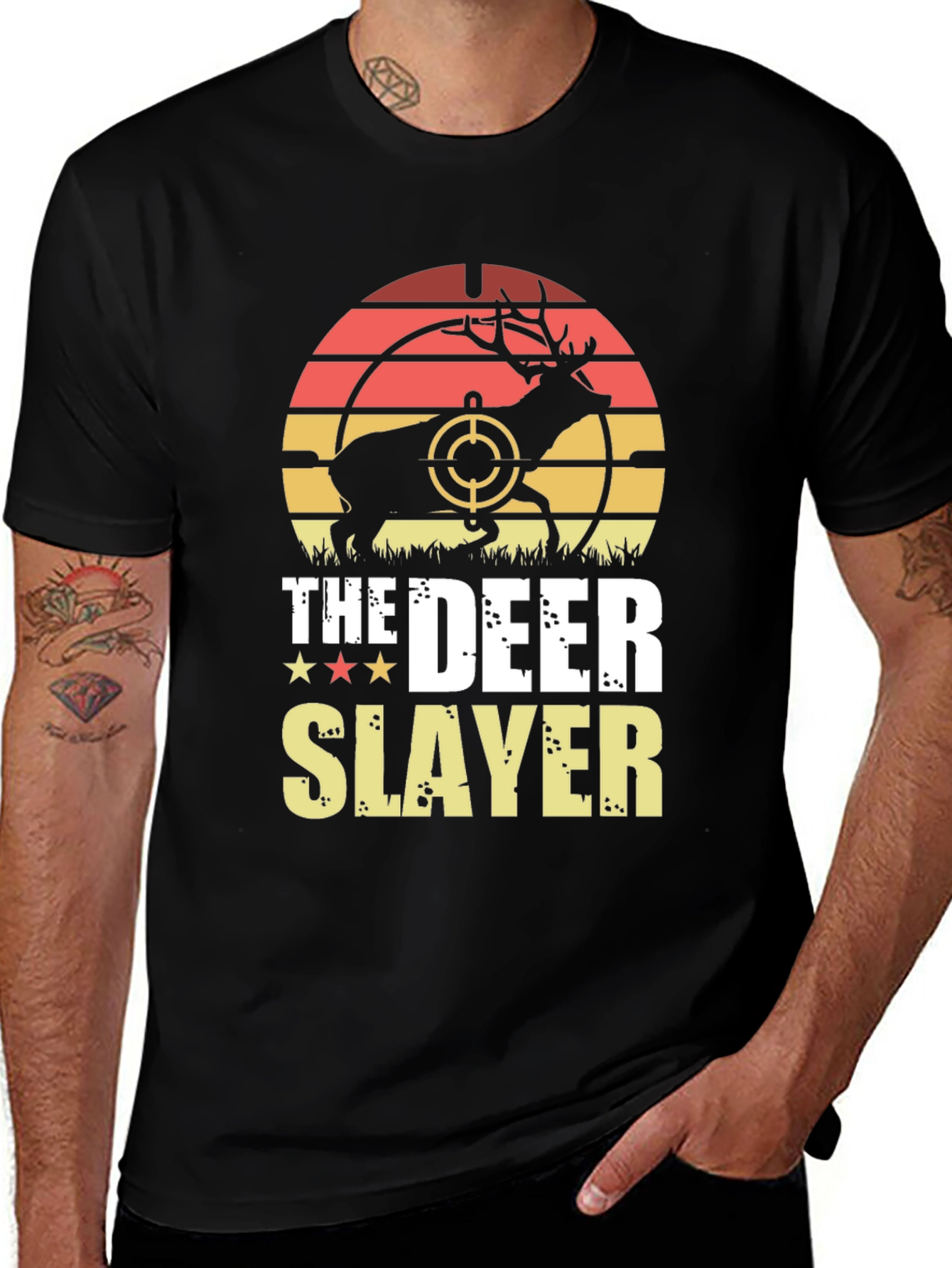 Variant 28 of The Deer Slayer Graphic T-Shirt
