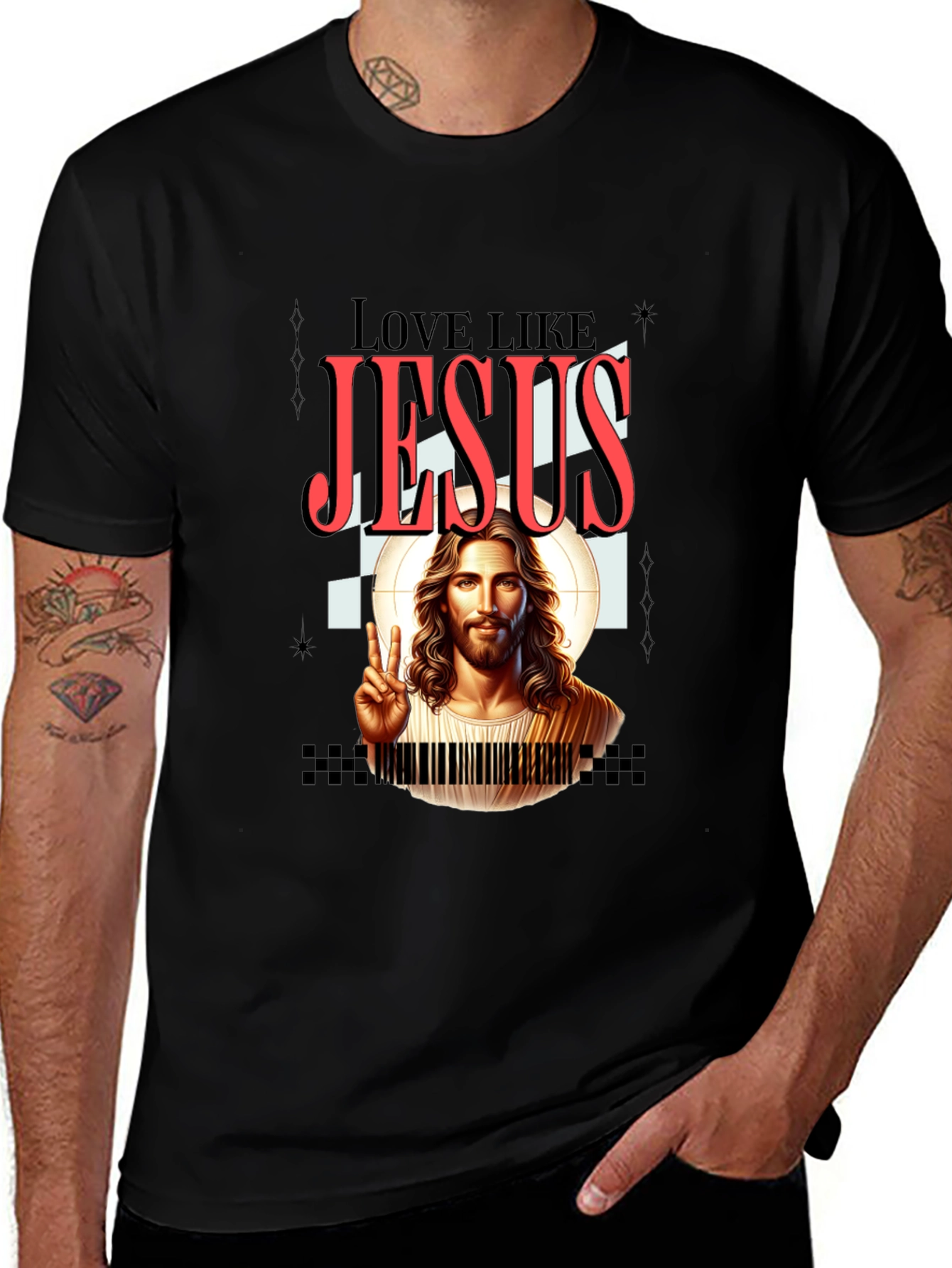 Variant 25 of Love Like Jesus Graphic T-Shirt