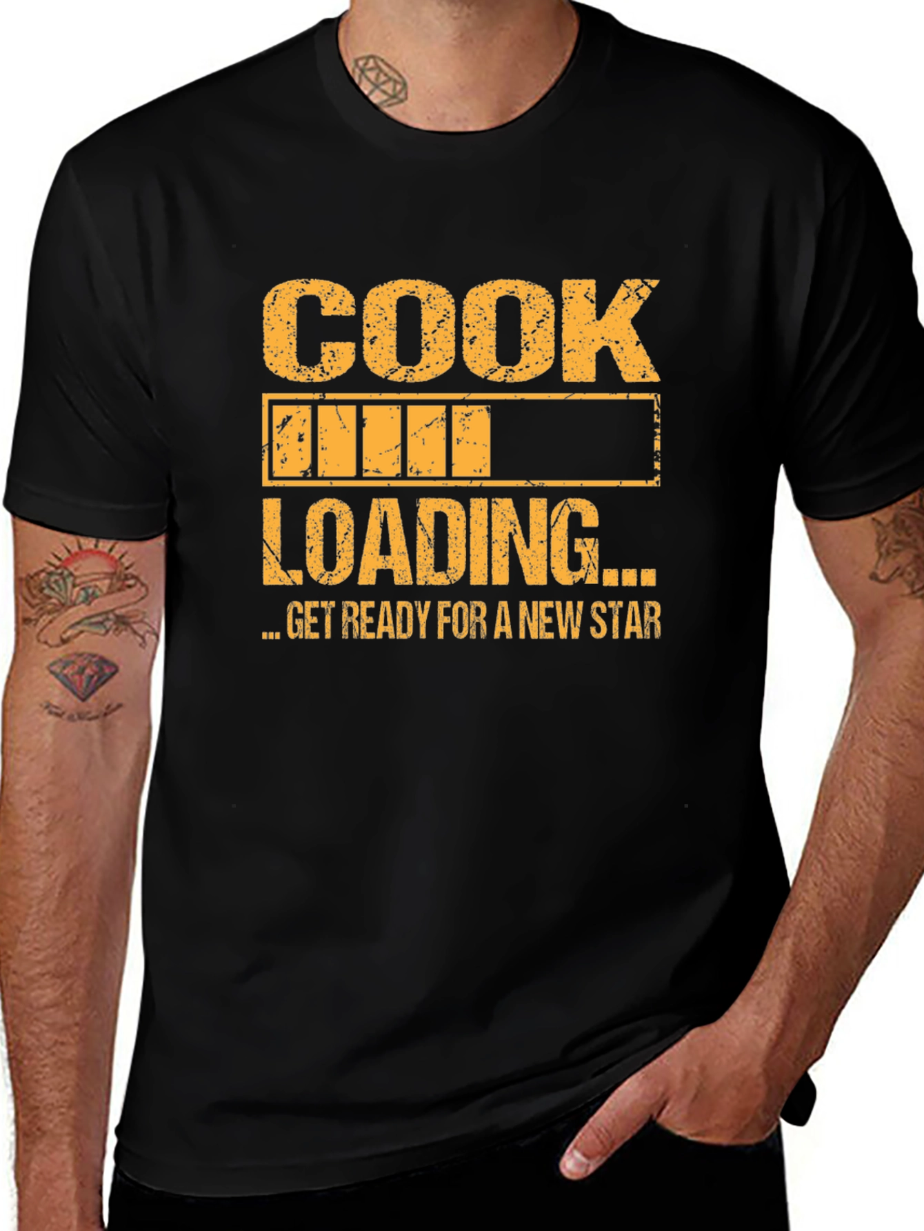 Cook Loading T-Shirt - Get Ready for a New Star!