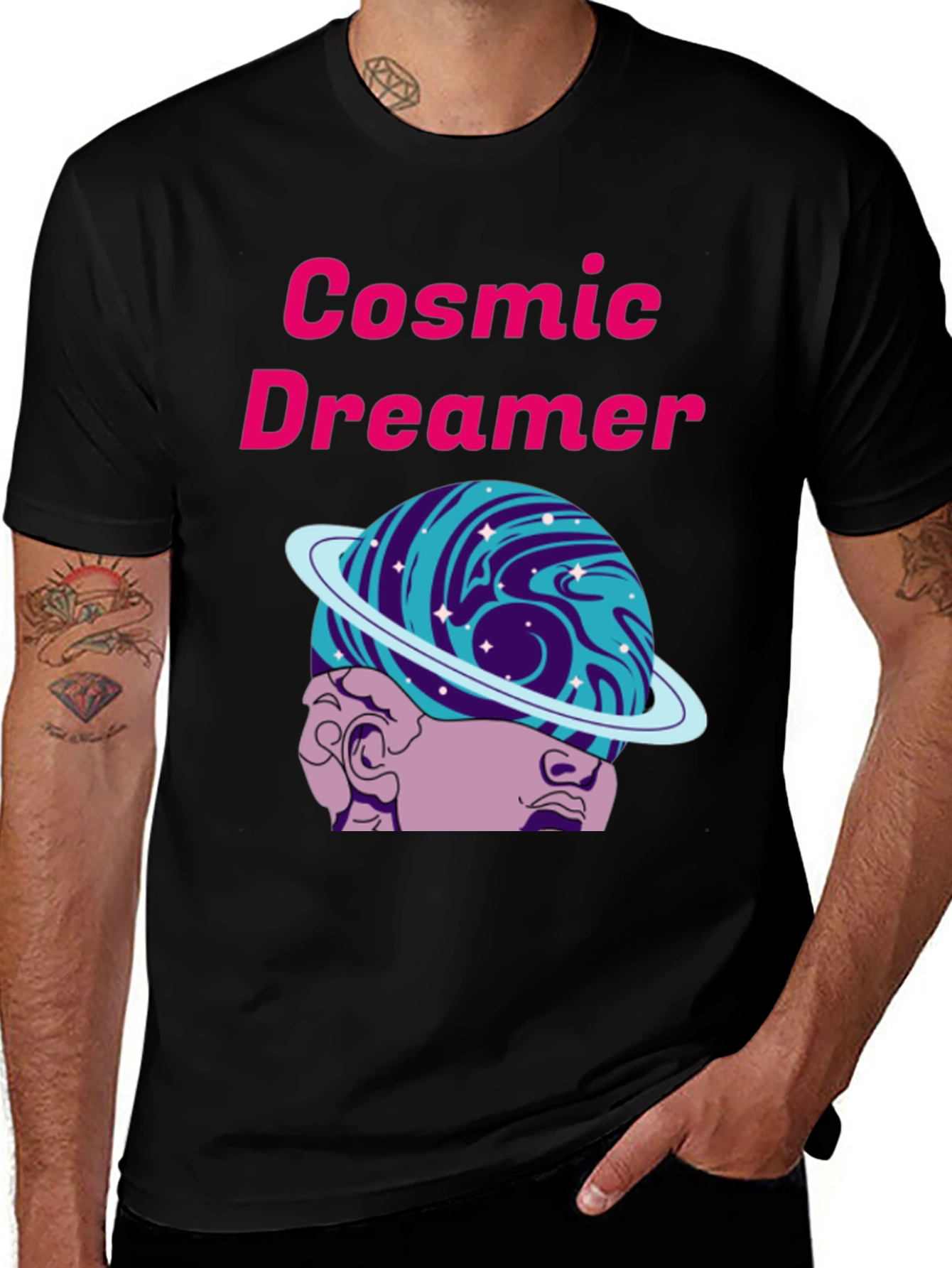 Variant 15 of Cosmic Dreamer Graphic T-Shirt
