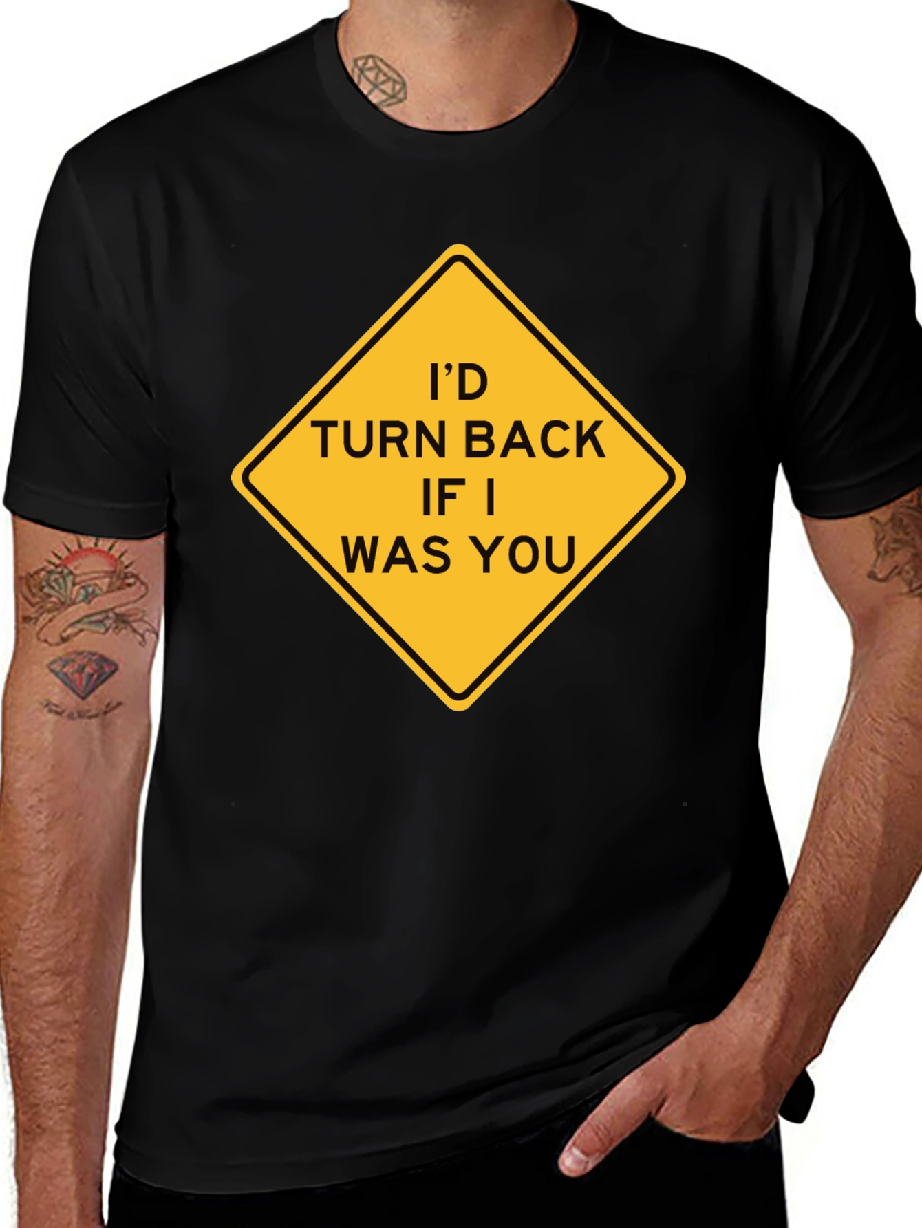 Variant 26 of I'd Turn Back If I Was You Graphic Tee