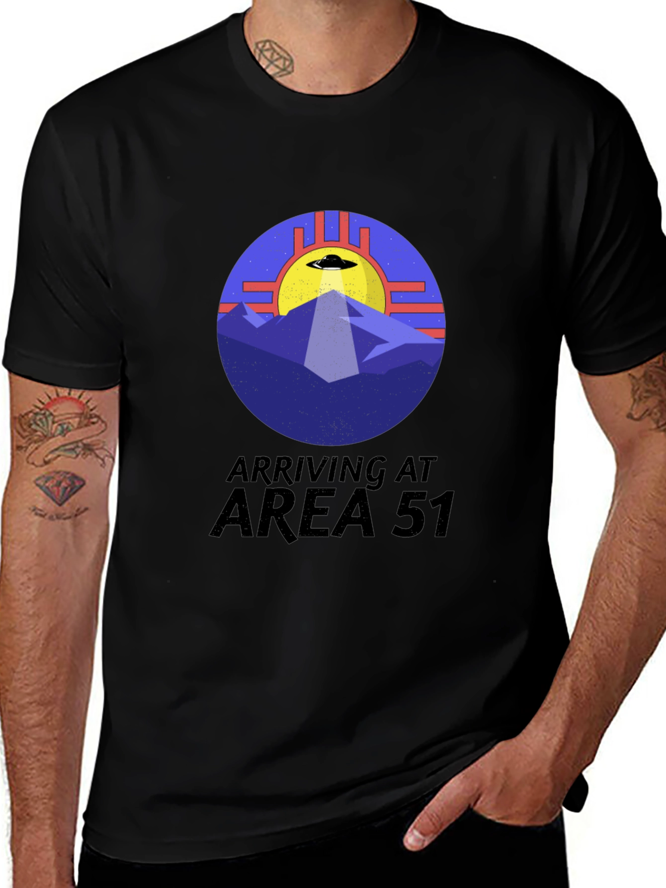Arriving at Area 51 Graphic T-Shirt