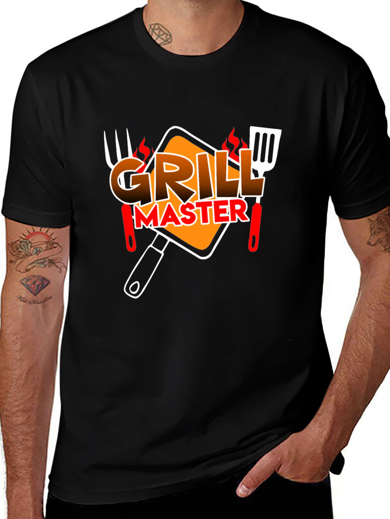 Grill Master Graphic Tee - BBQ T-Shirt