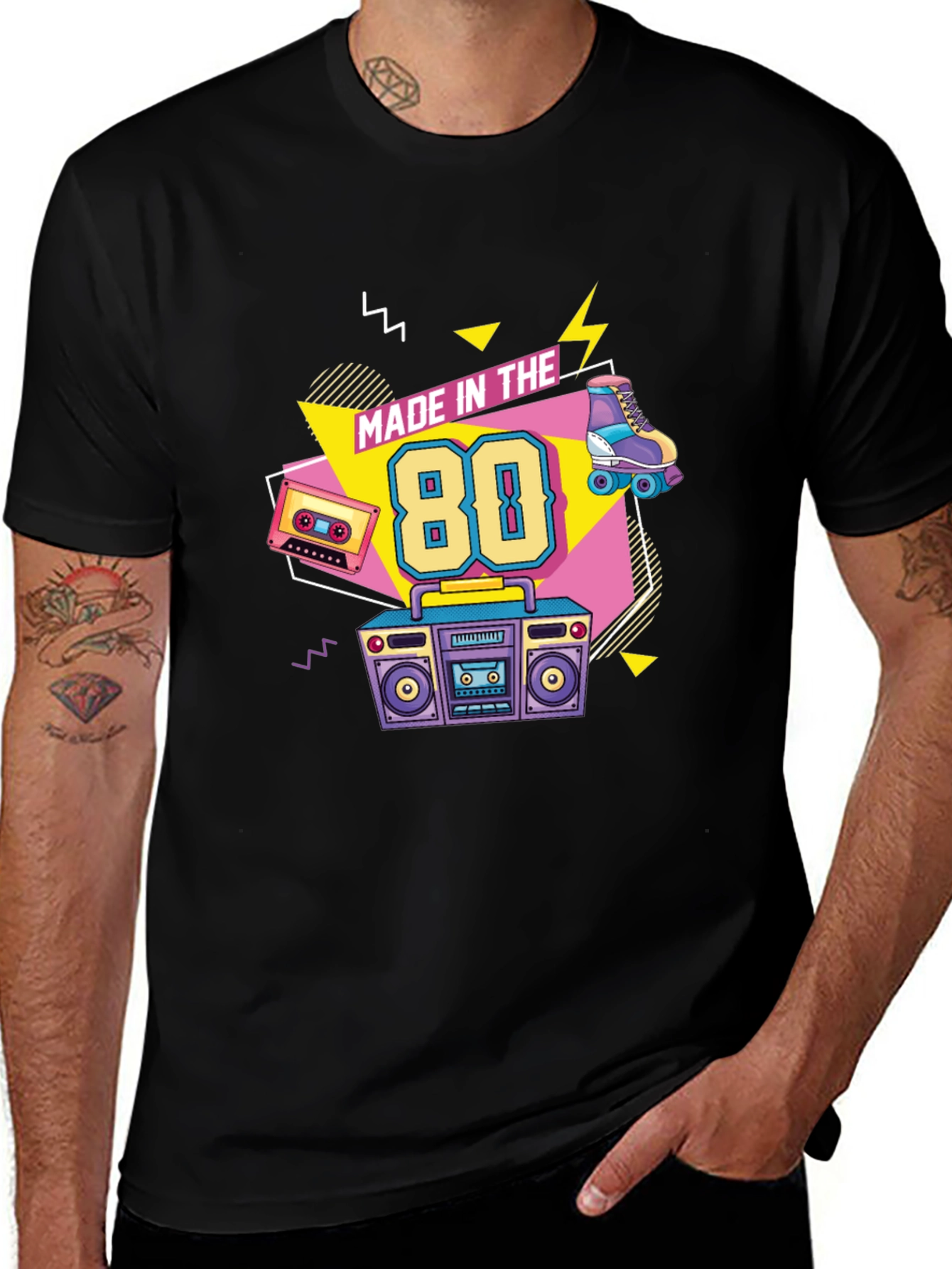 Variant 9 of Made in the 80s Retro T-Shirt - Vintage Style