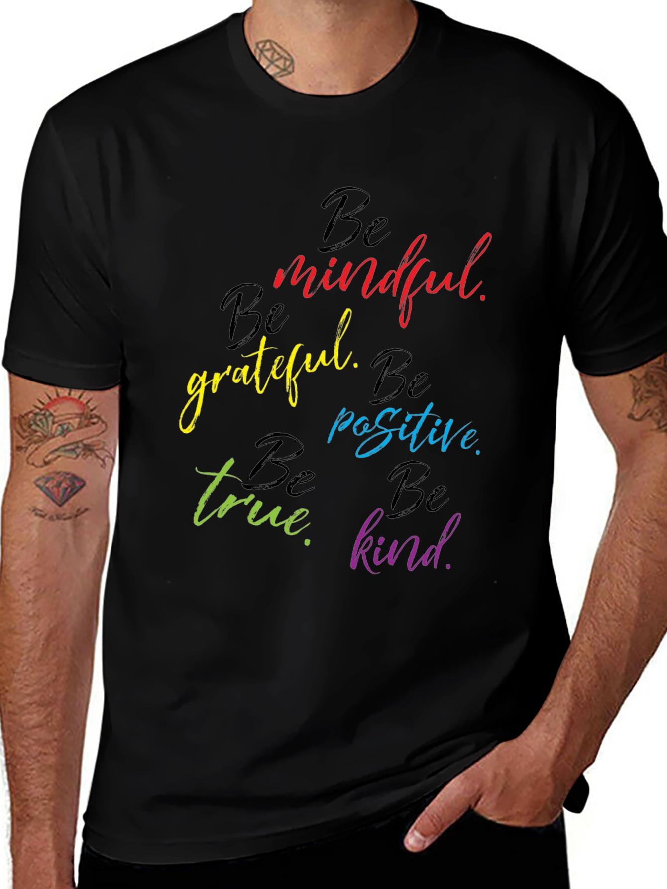 Variant 3 of Mindful Positive Kind T-Shirt