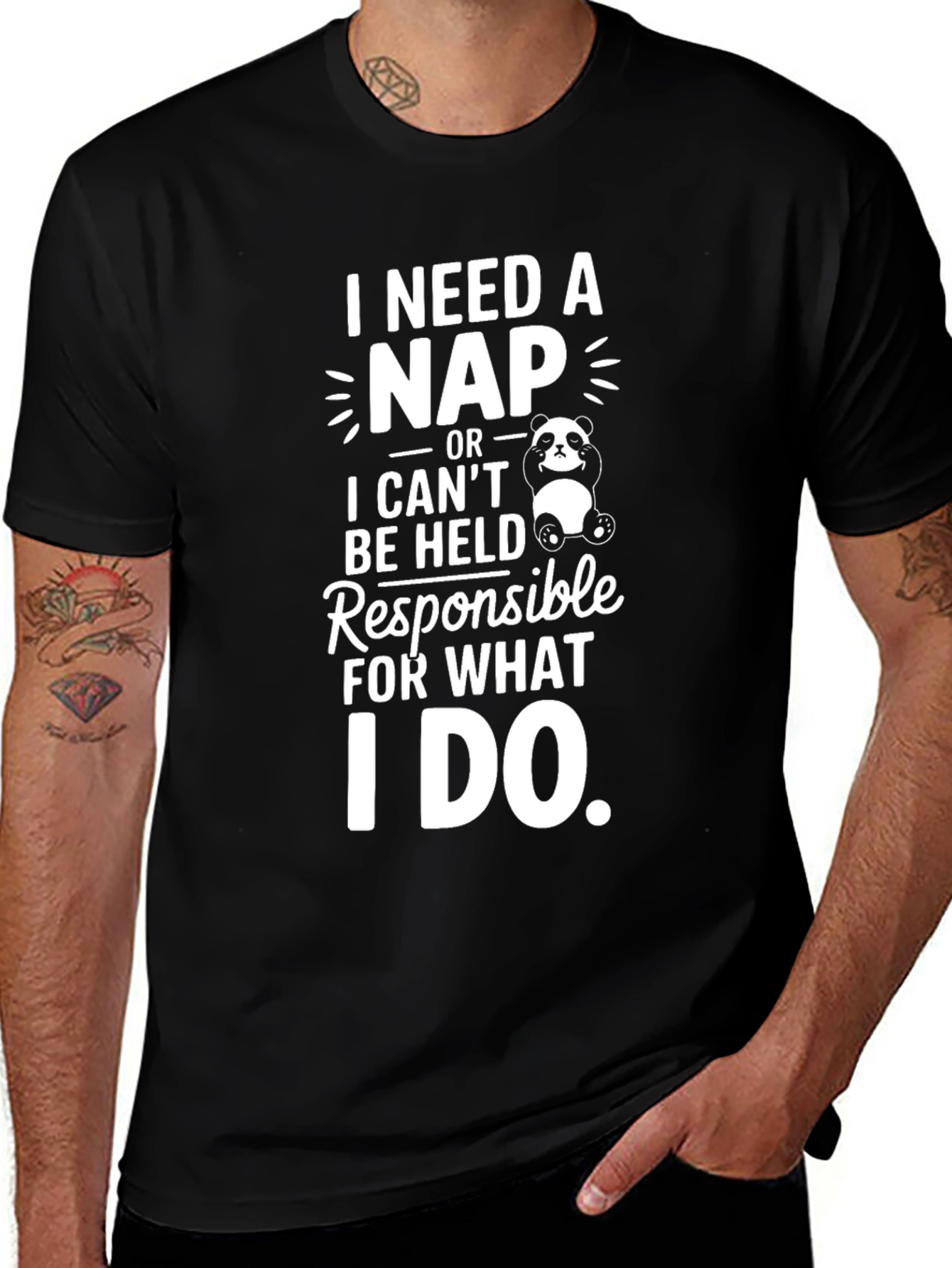 Variant 12 of I Need A Nap Men's Graphic Tee