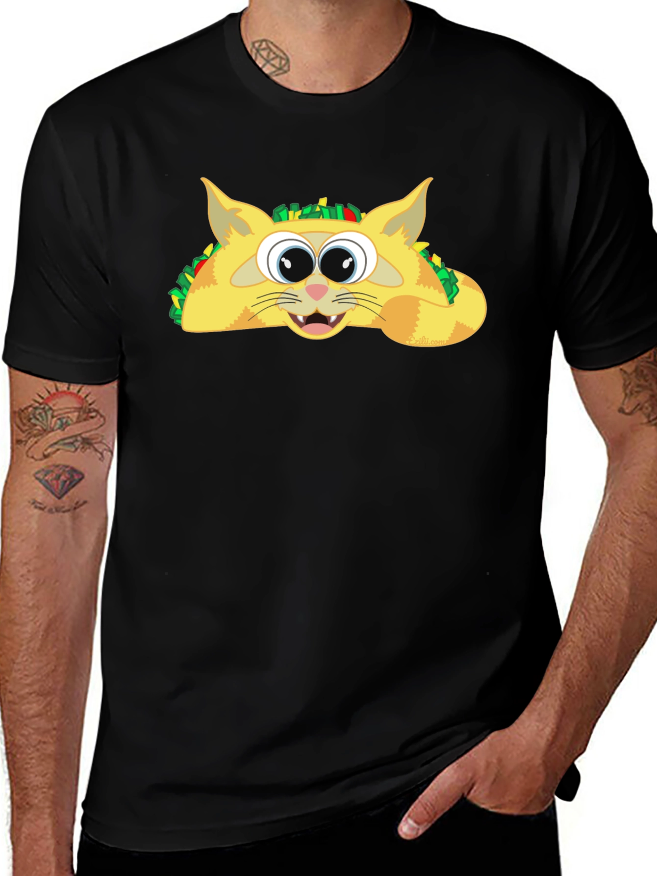 Variant 25 of Taco Cat T-Shirt - Funny Graphic Tee