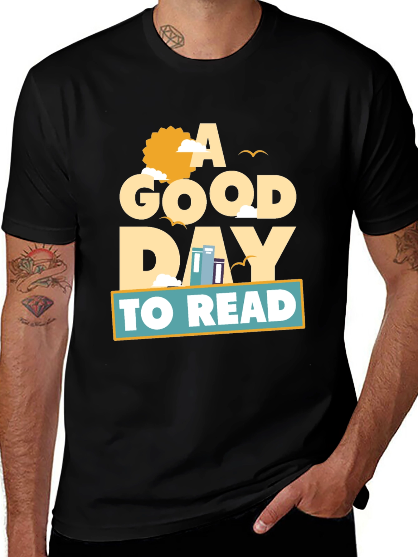 Variant 15 of A Good Day to Read T-Shirt - Book Lover Tee