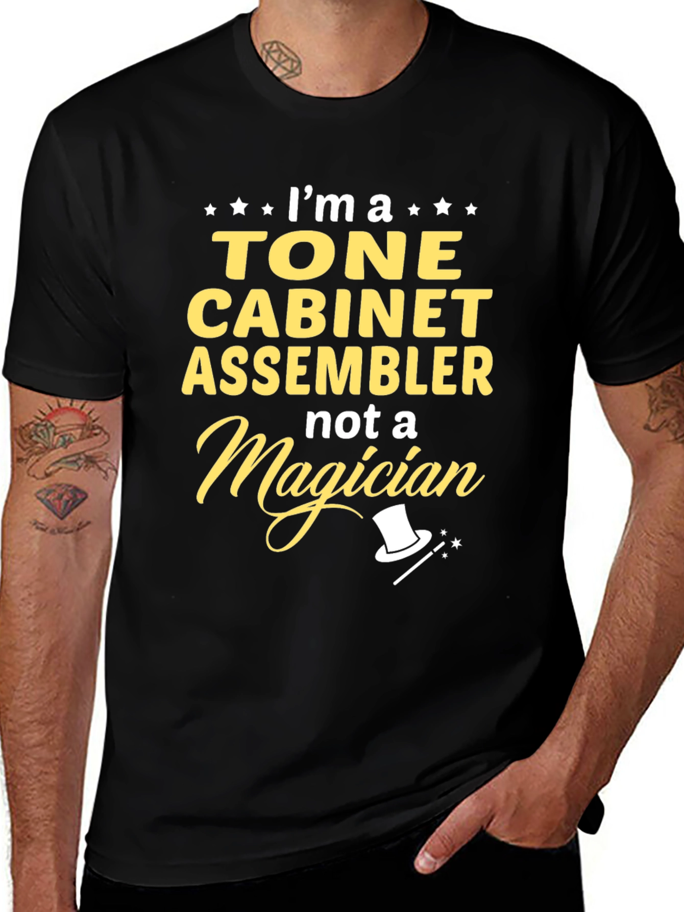 Variant 14 of Tone Cabinet Assembler T-Shirt - Funny Job Gift