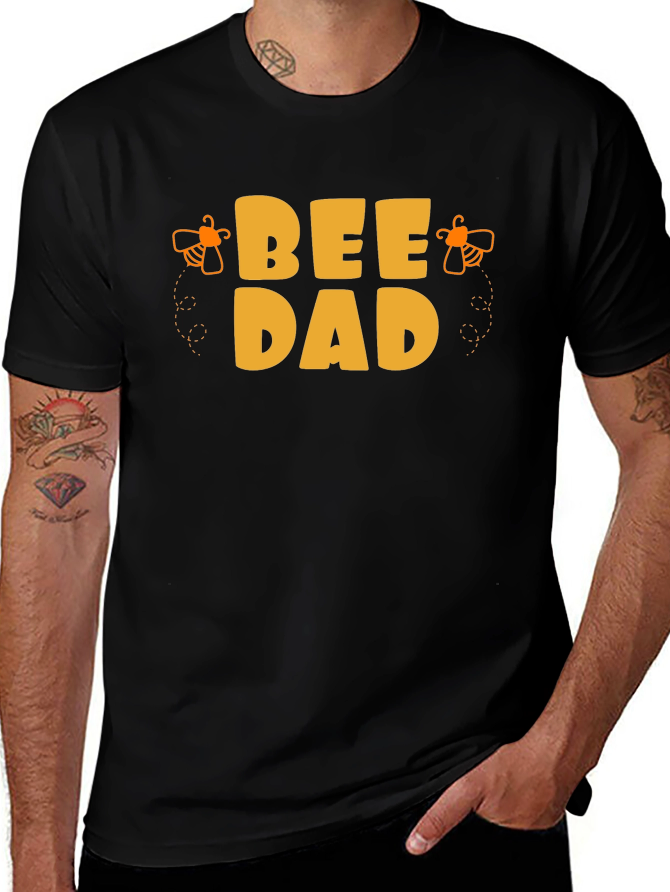 Variant 27 of Bee Dad T-Shirt - Father's Day Gift