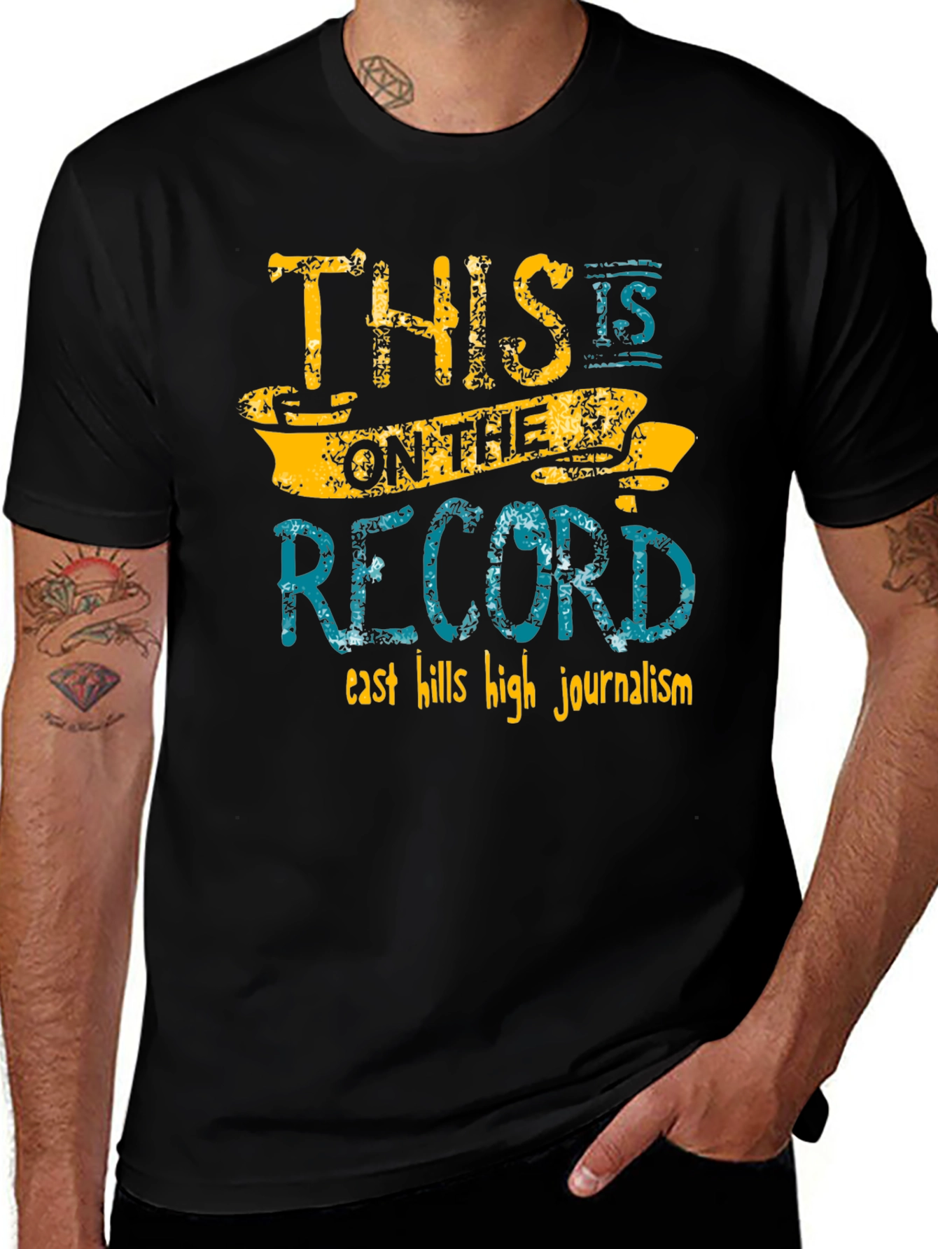Variant 3 of This Is On The Record T-Shirt