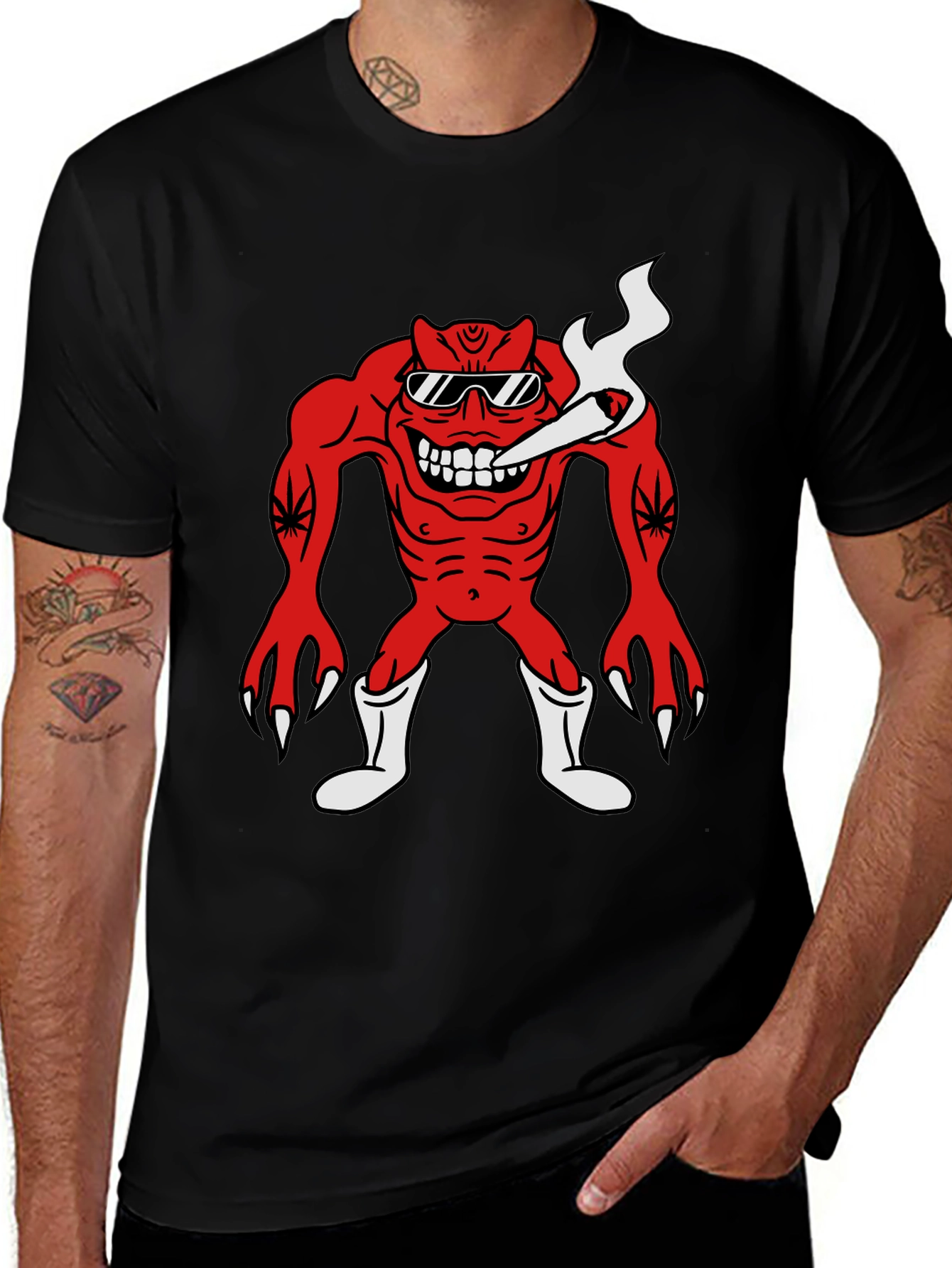 Red Devil T-Shirt - Unique Graphic Tee