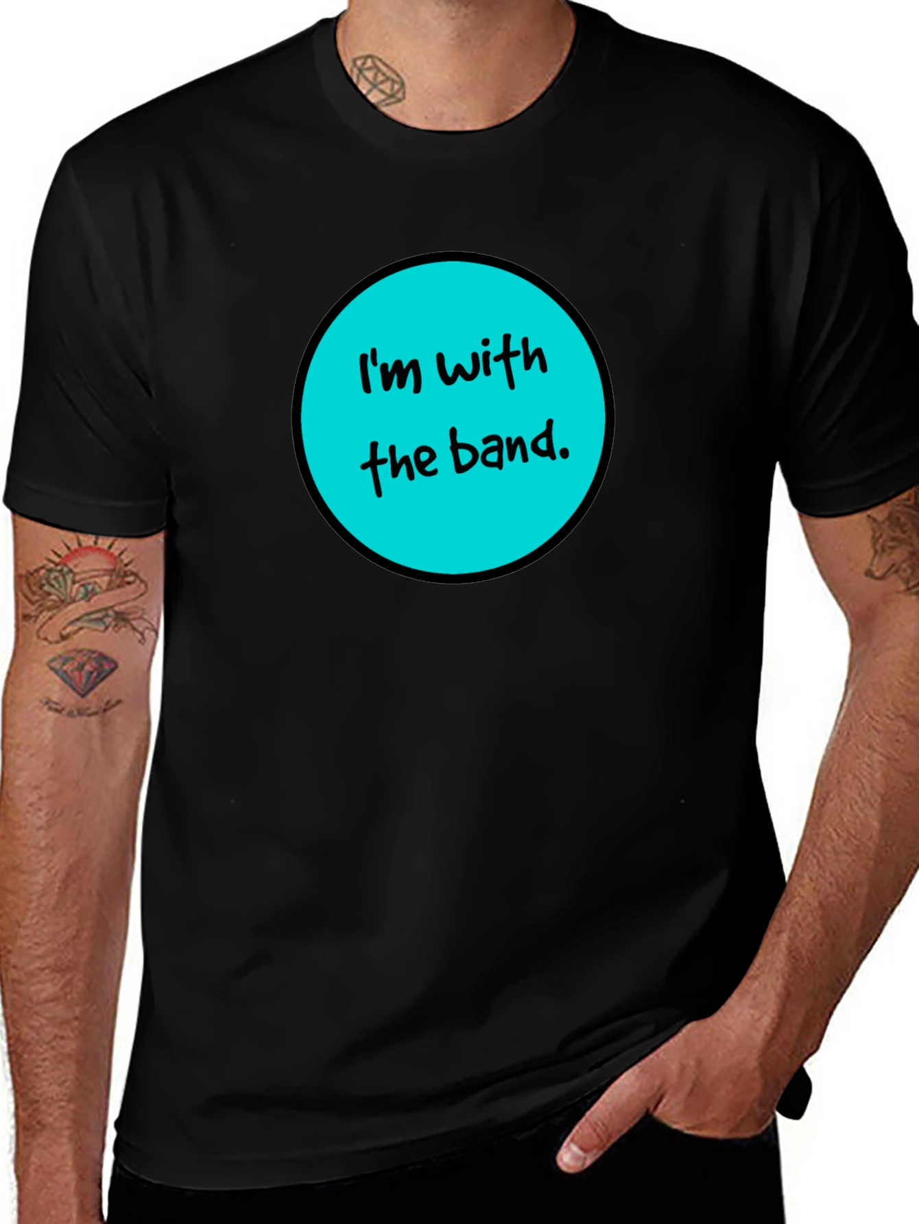Variant 11 of I'm With The Band Graphic Tee