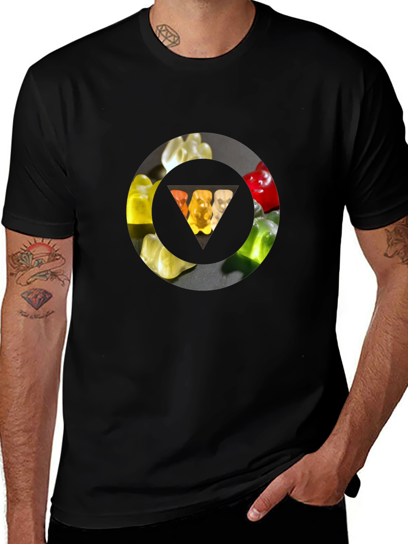 Variant 13 of Gummy Bear Graphic T-Shirt