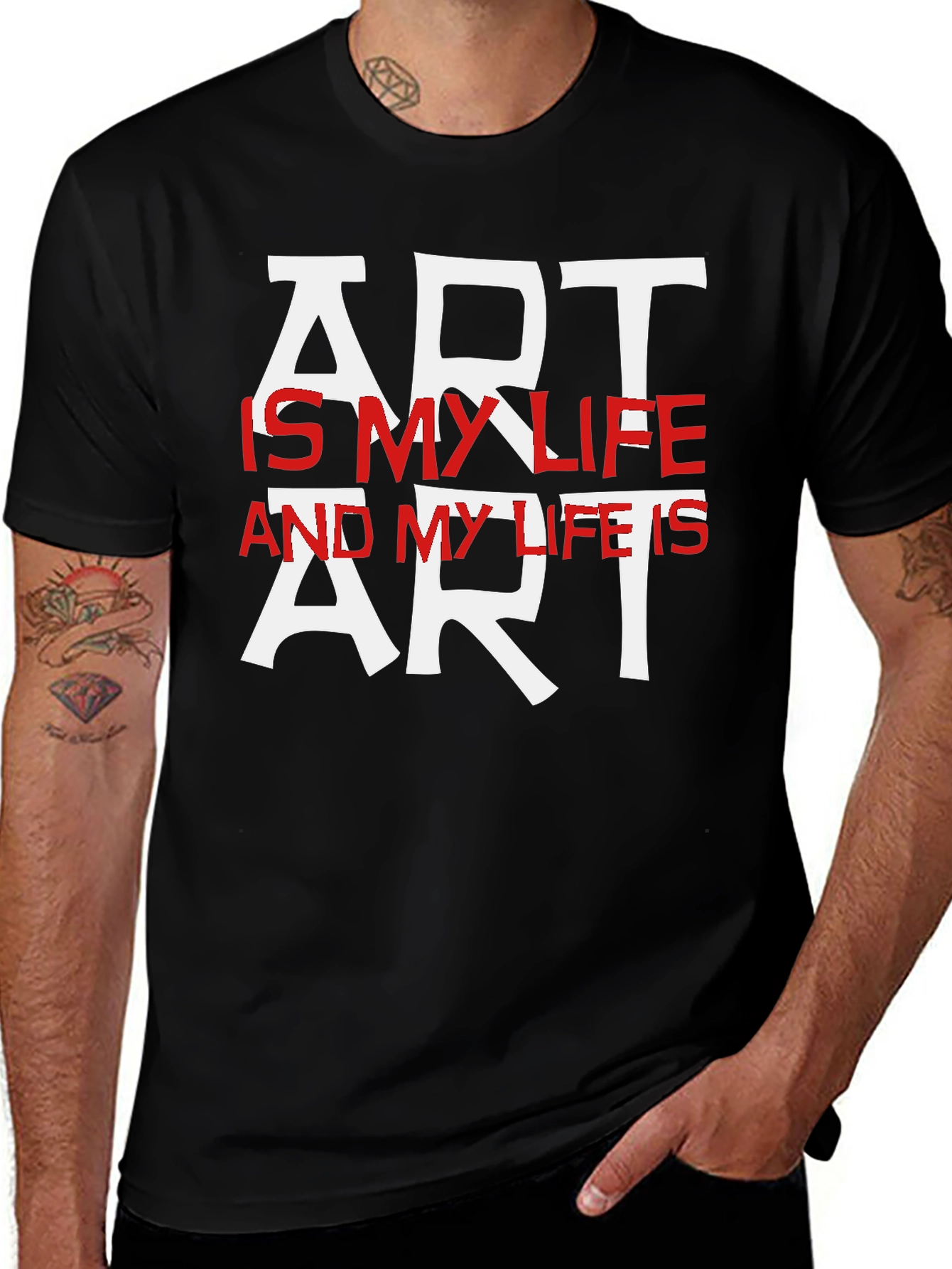 Variant 12 of Art is My Life Graphic Tee