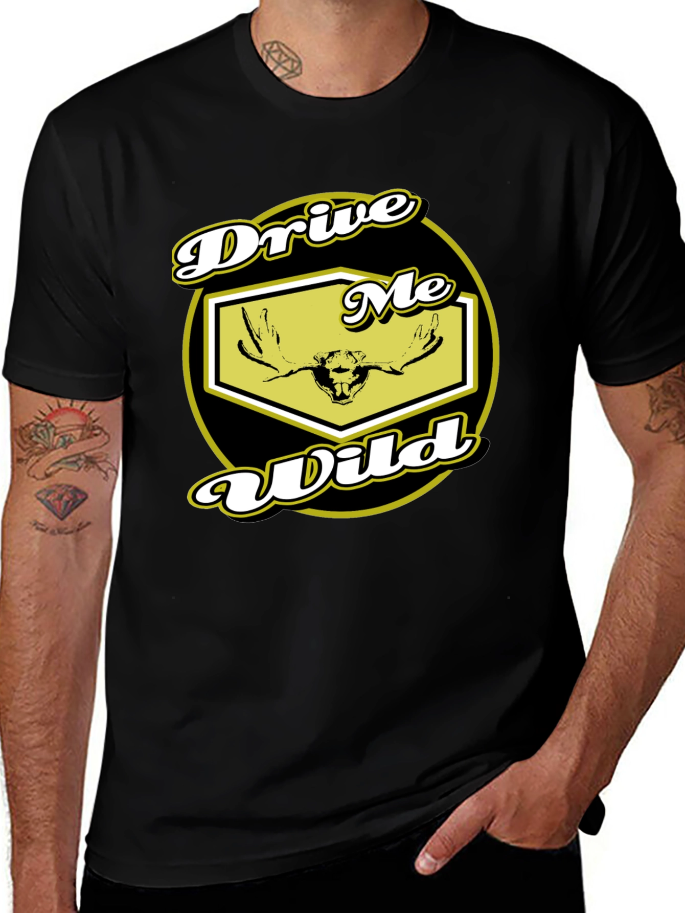 Variant 22 of Drive Me Wild Graphic T-Shirt