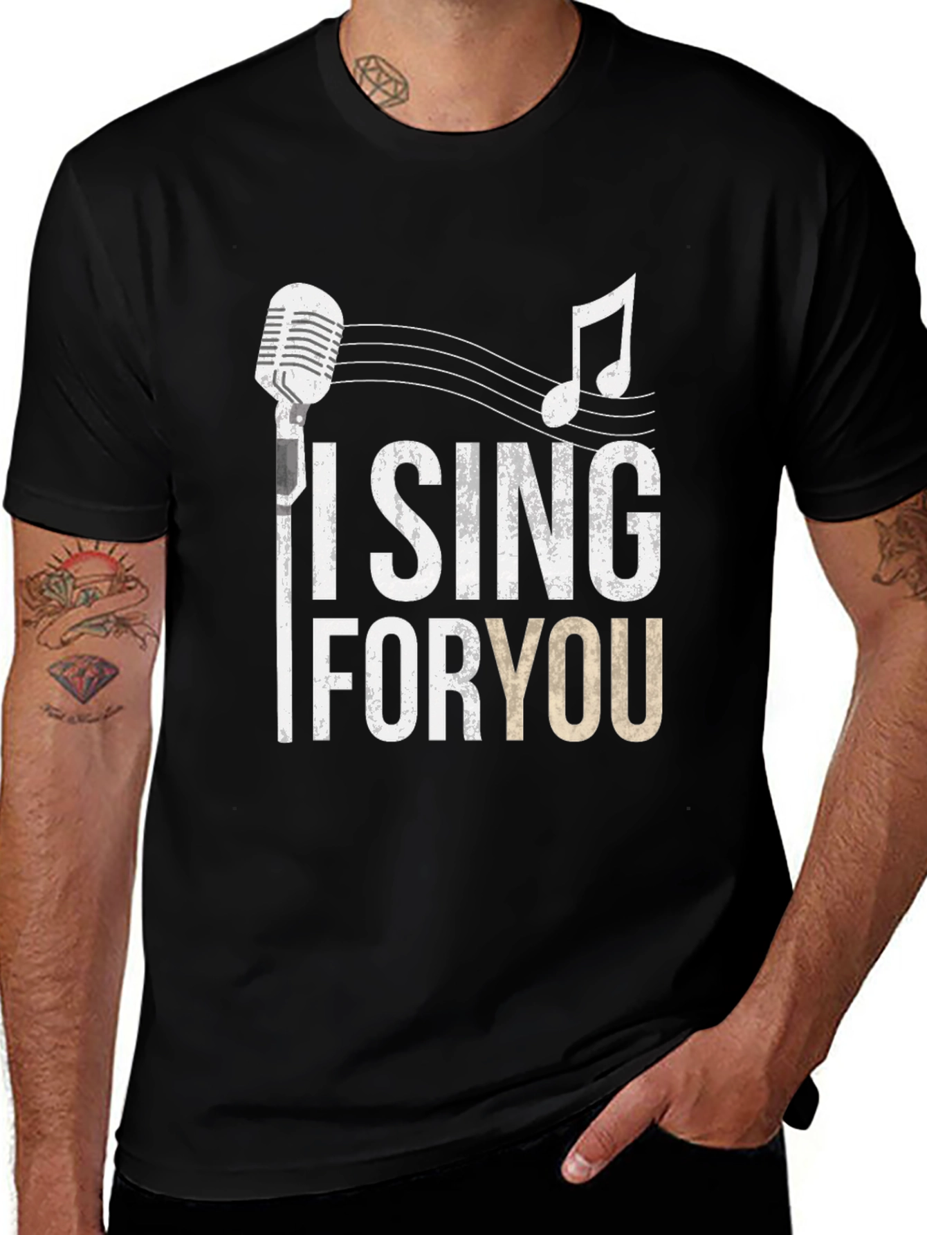 Variant 21 of I Sing For You Graphic Tee - Soft Cotton Comfort