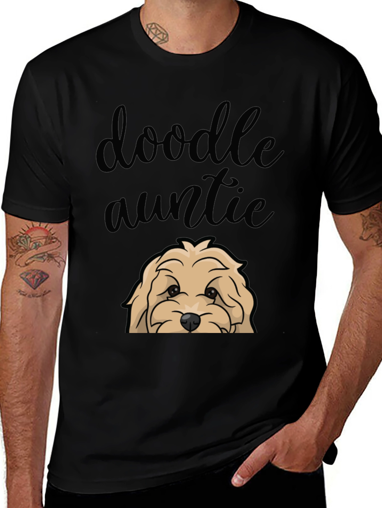 Variant 17 of Doodle Auntie T-Shirt