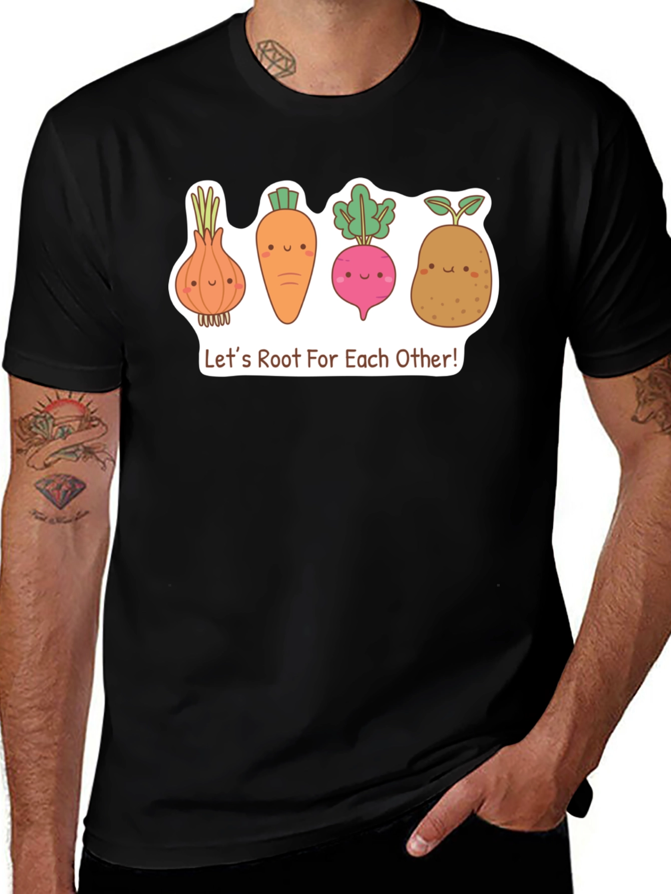 Variant 19 of Rooting for Each Other Tee
