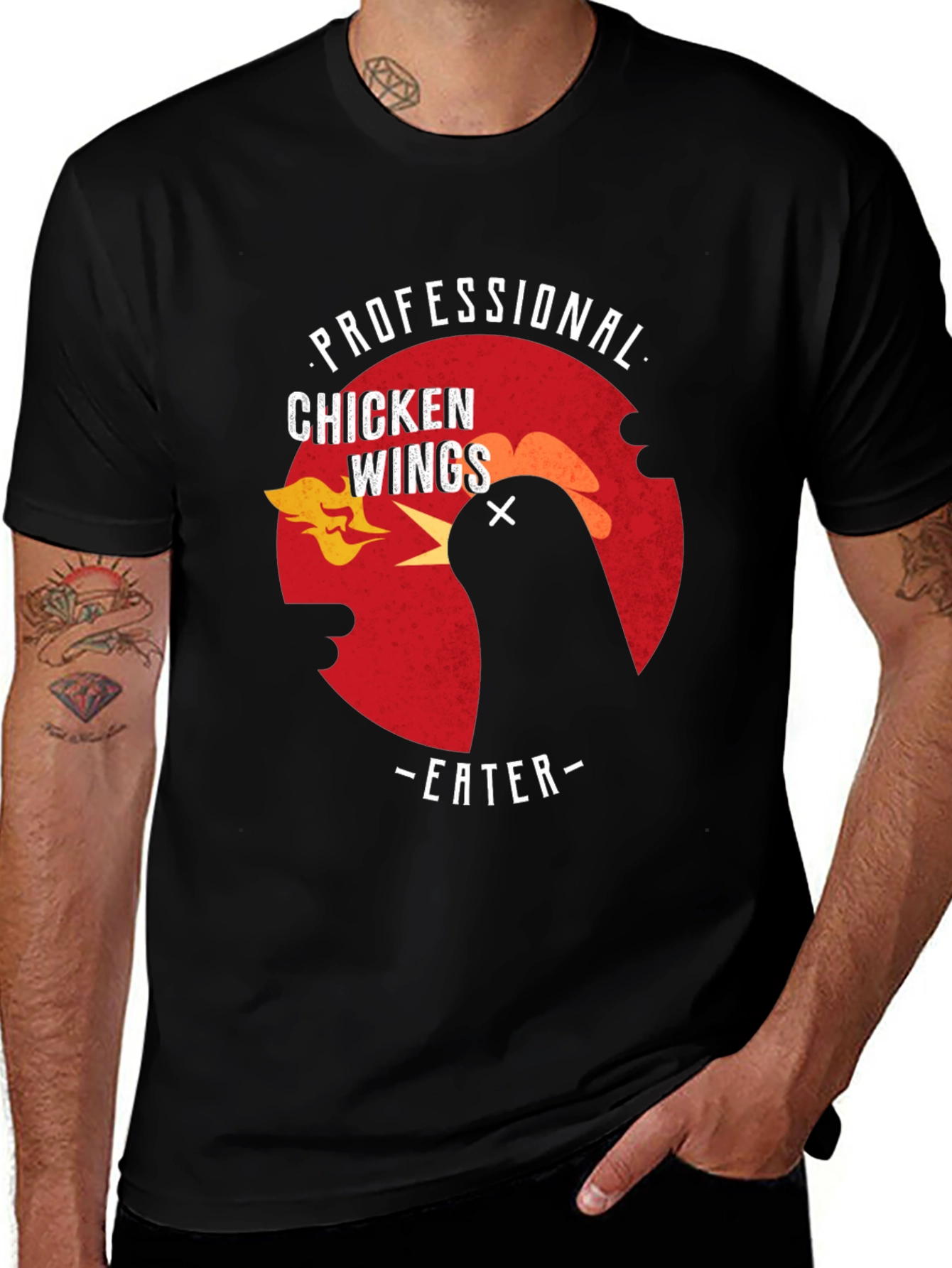 Variant 30 of Professional Chicken Wings Eater T-Shirt