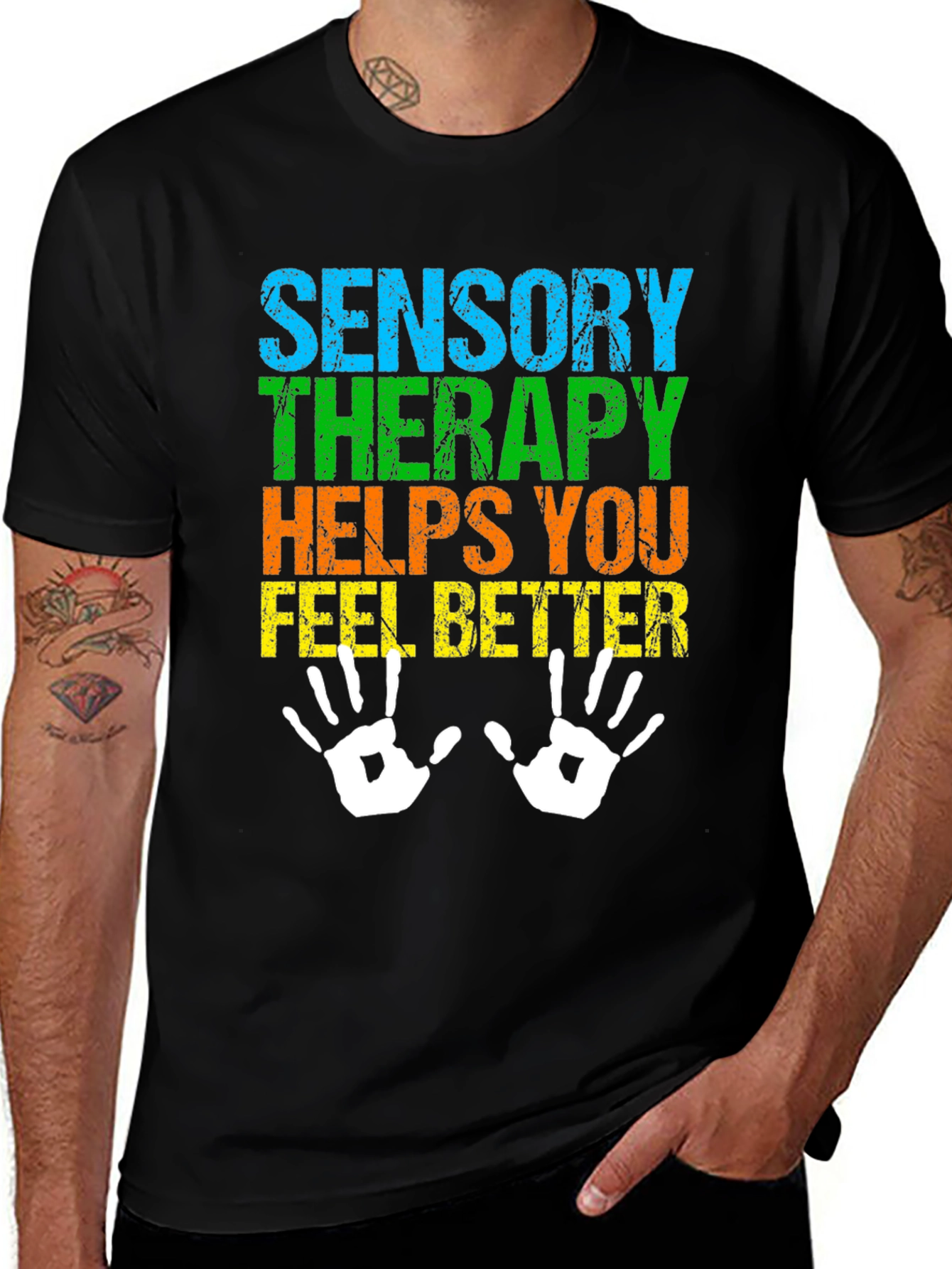Variant 17 of Sensory Therapy Helps You T-Shirt