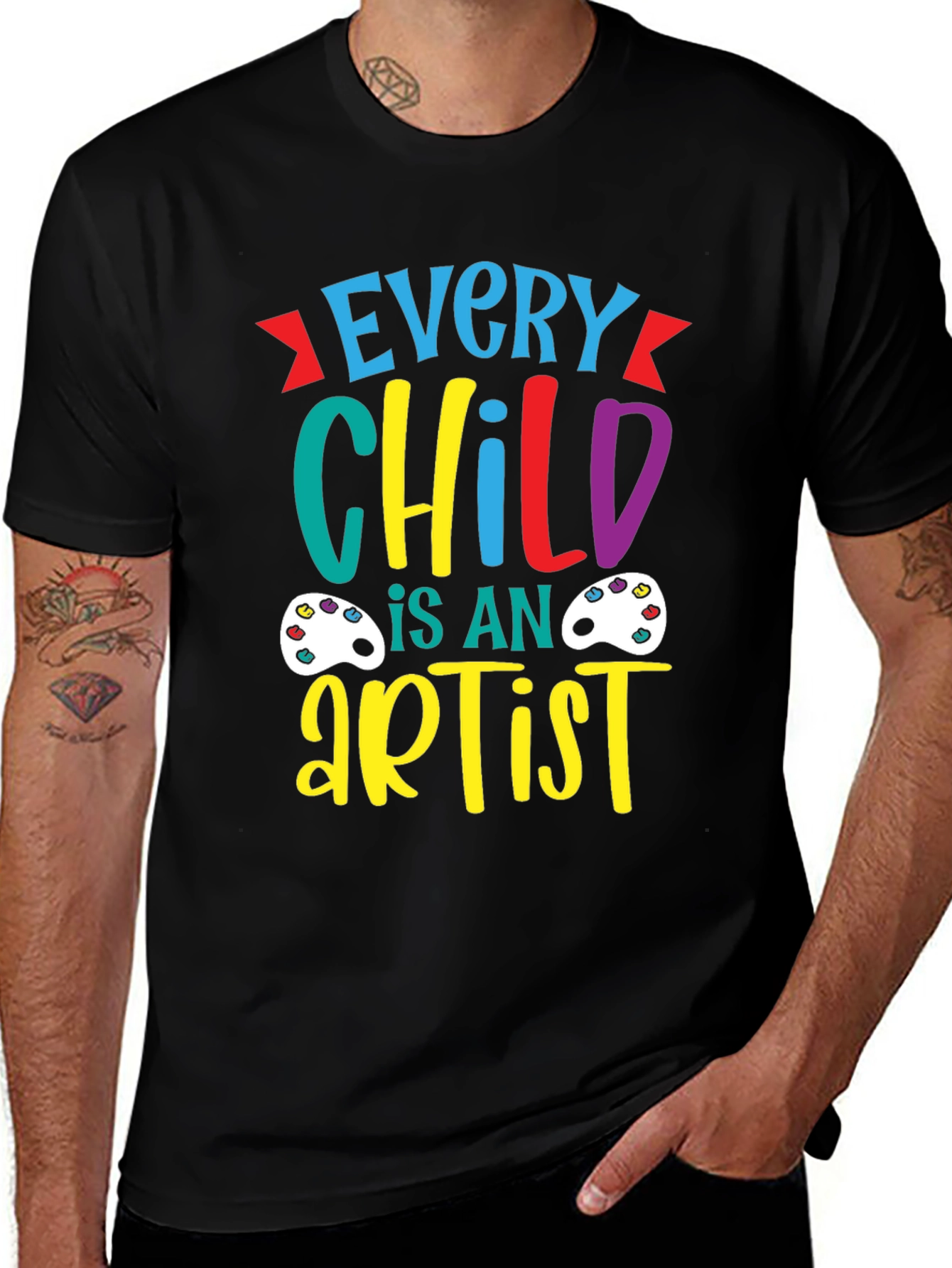 Variant 12 of Every Child is an Artist T-Shirt