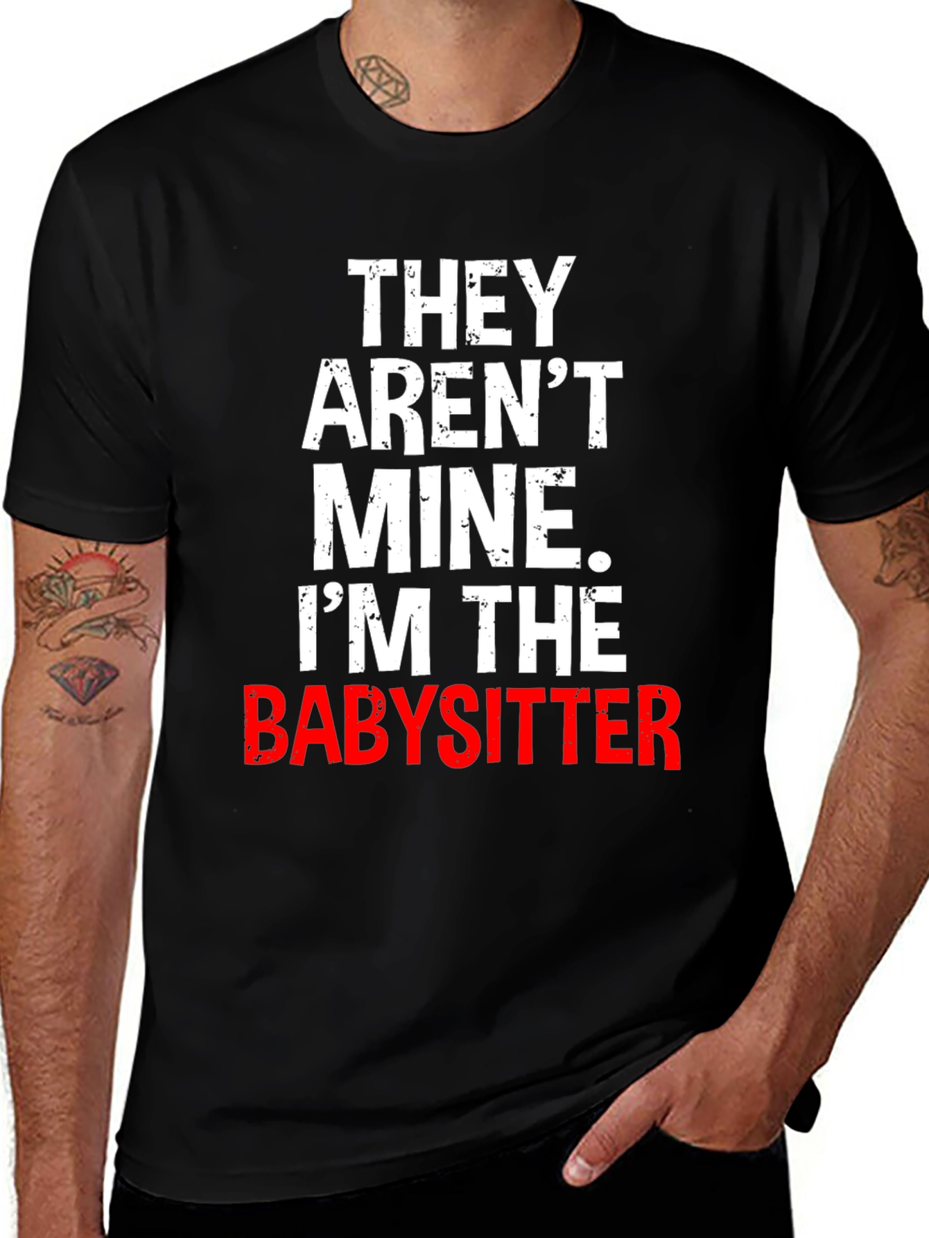 Variant 9 of They Aren't Mine Babysitter T-Shirt