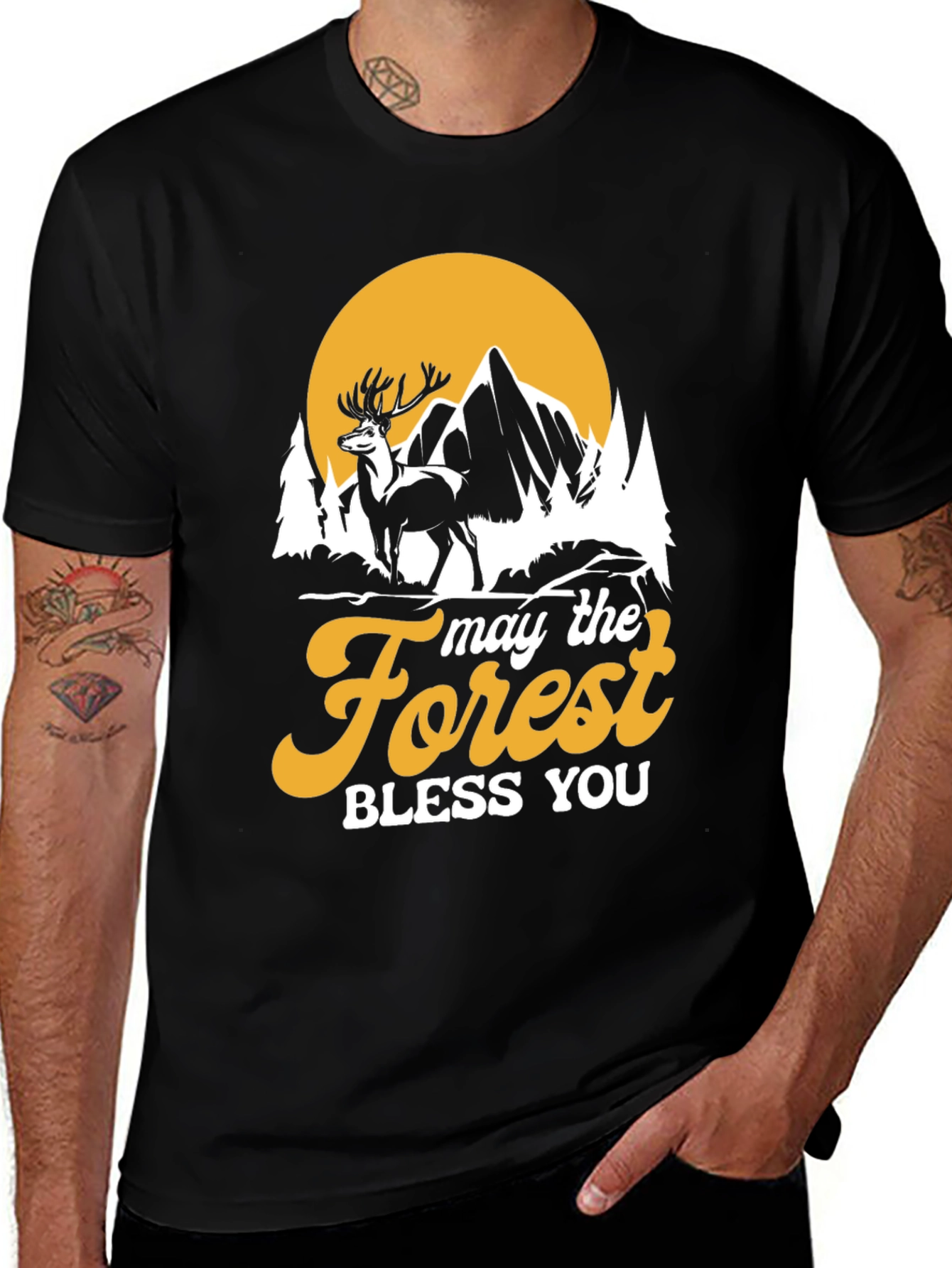 Variant 14 of May The Forest Bless You T-Shirt
