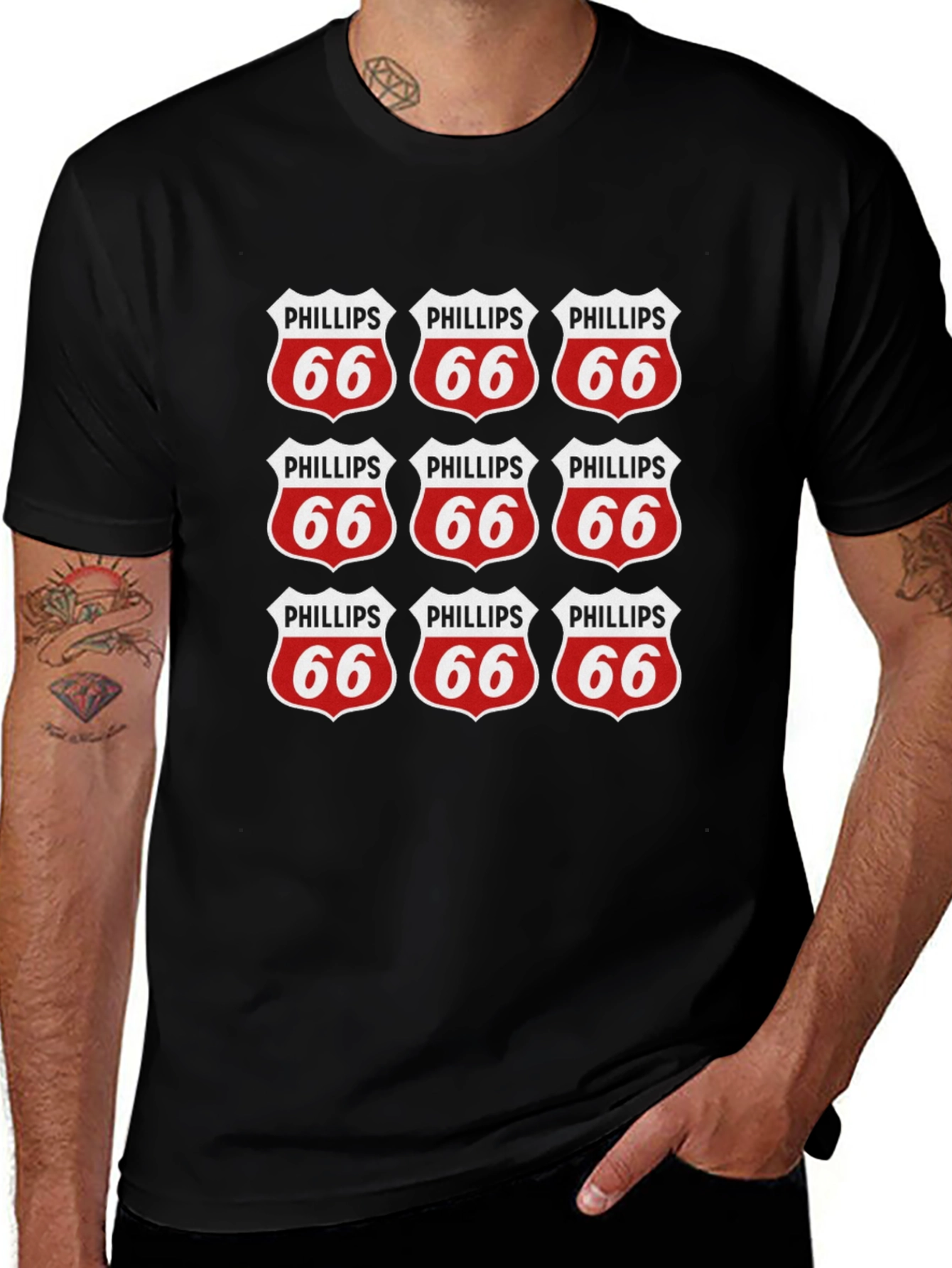 Variant 23 of Phillips 66 Retro T-Shirt