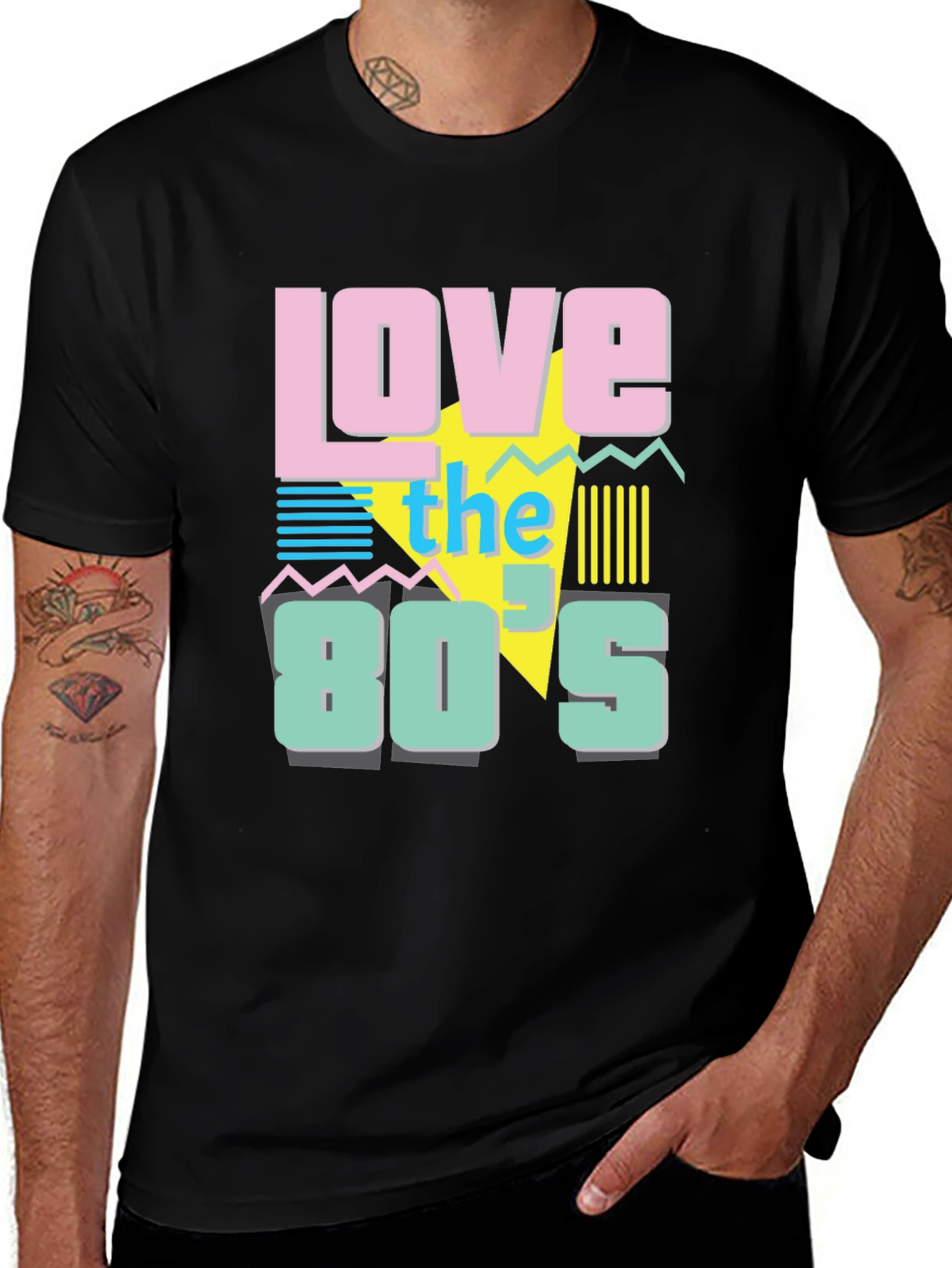 Variant 13 of Love the 80's T-Shirt - Retro Style Tee