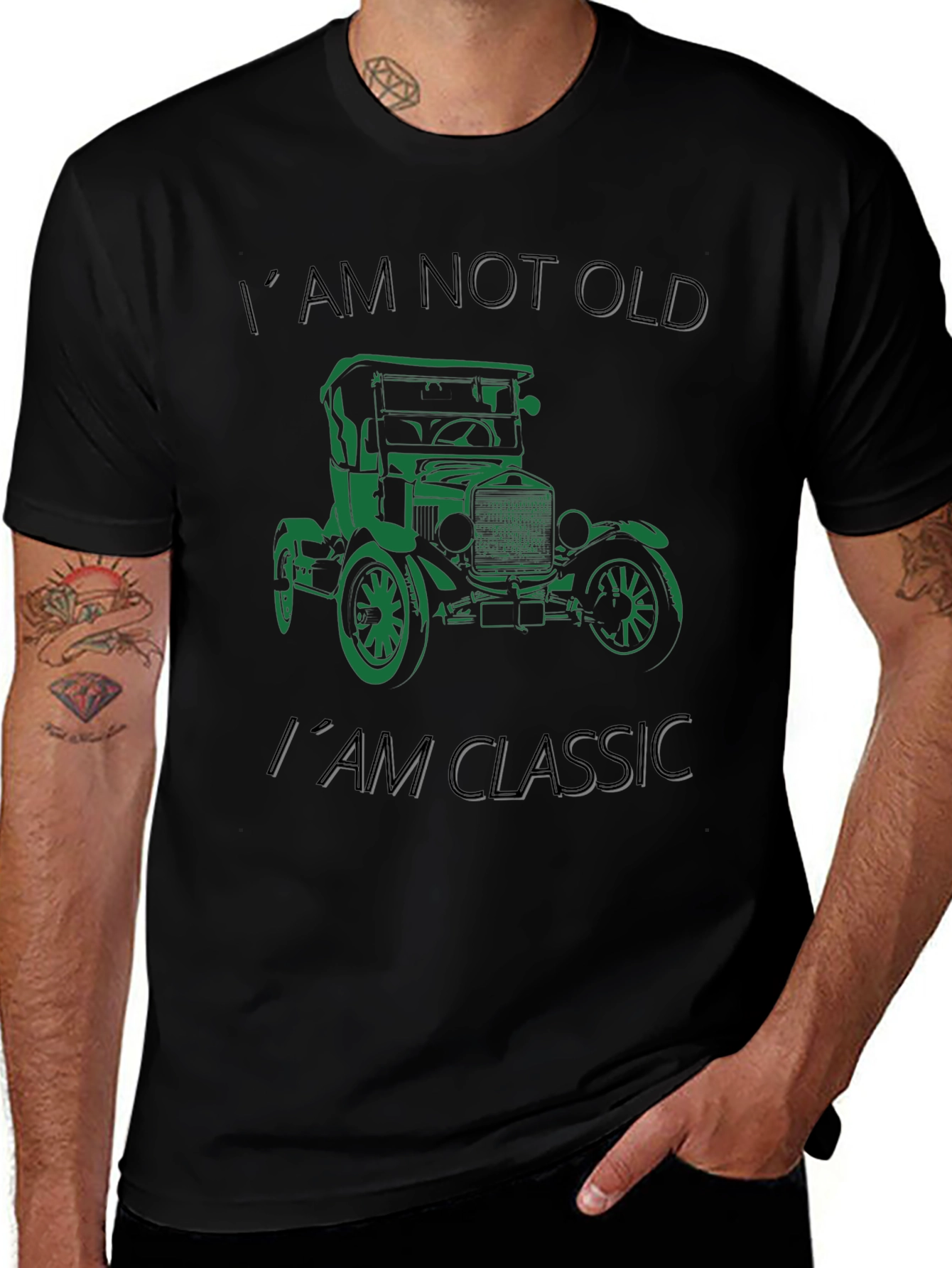 Variant 23 of Classic Car T-Shirt - I'm Not Old, I'm Classic