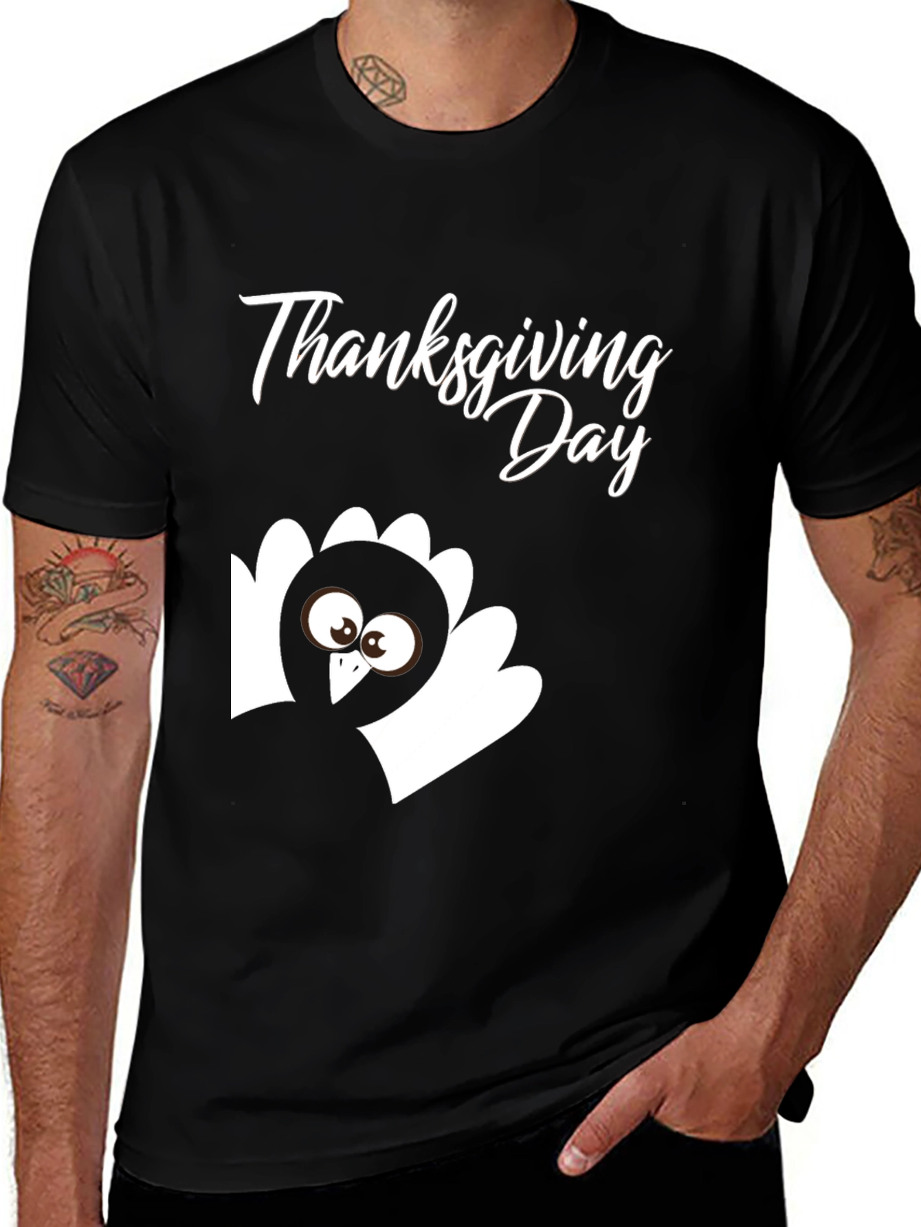 Variant 26 of Thanksgiving Turkey Day Graphic Tee