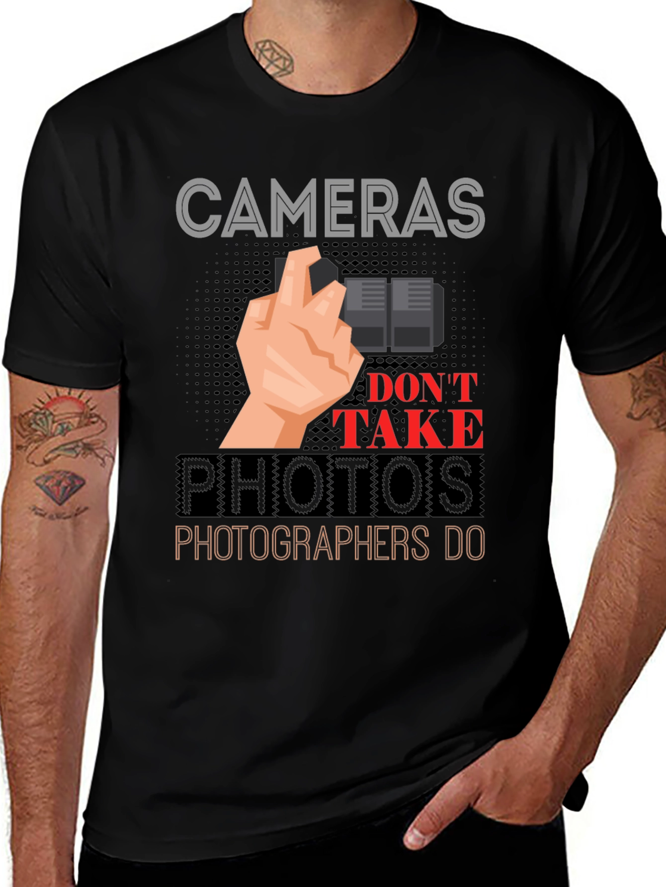 Variant 23 of Cameras Don't Take Photos T-Shirt - Photographer Gift