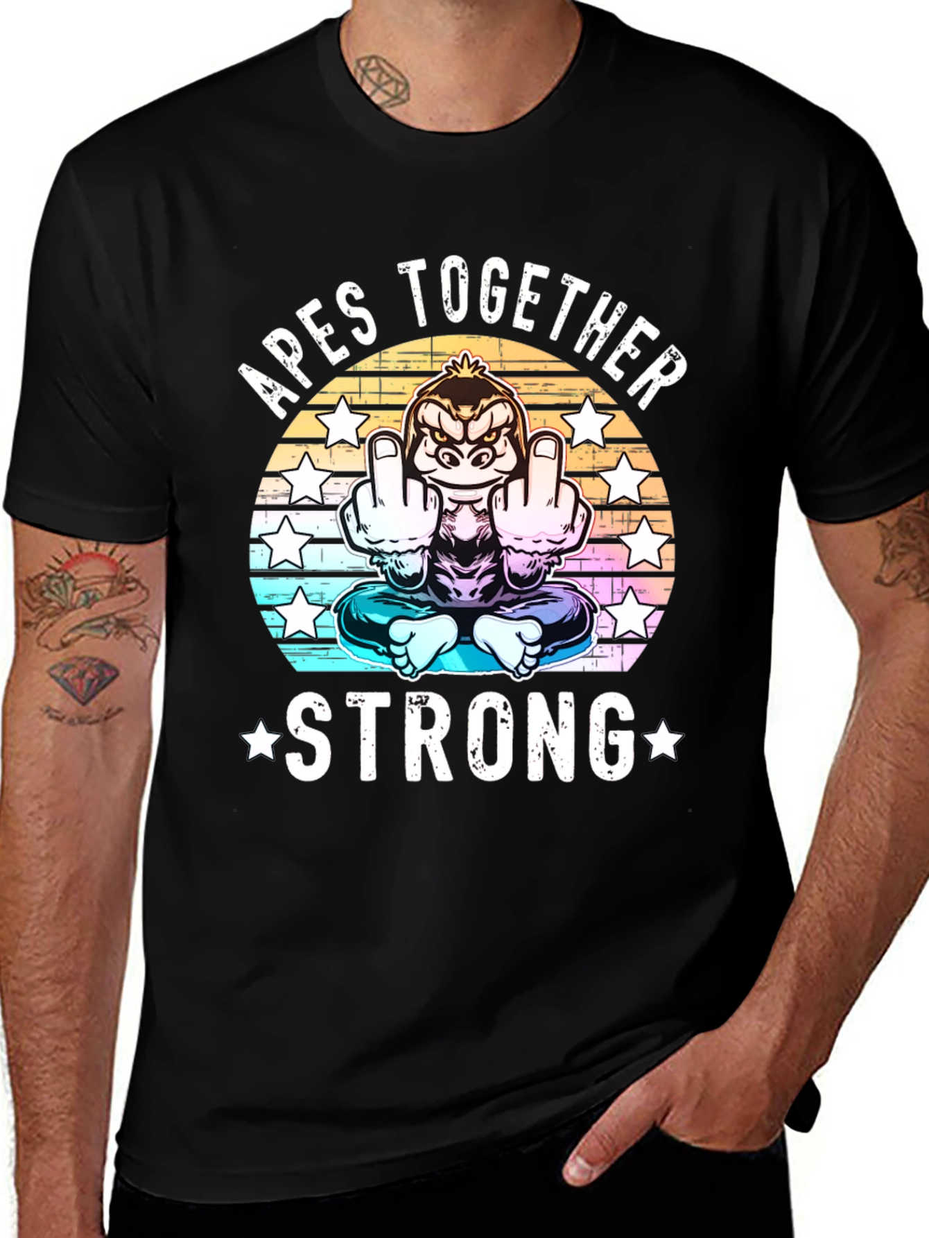Variant 17 of Apes Together Strong Graphic T-Shirt