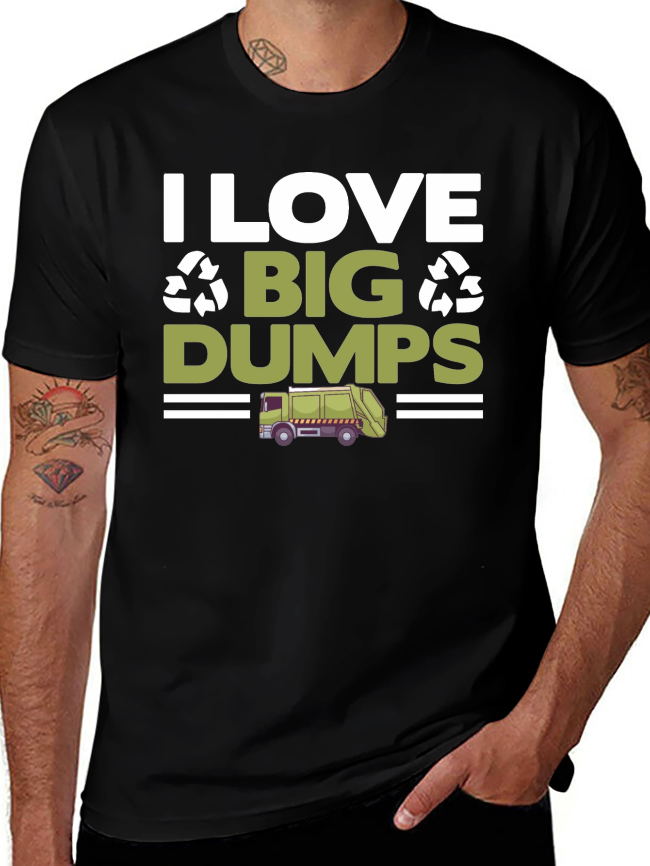 Variant 17 of I Love Big Dumps Graphic T-Shirt
