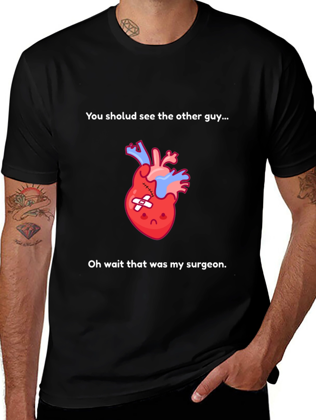 Variant 14 of Funny Heart Surgeon T-Shirt