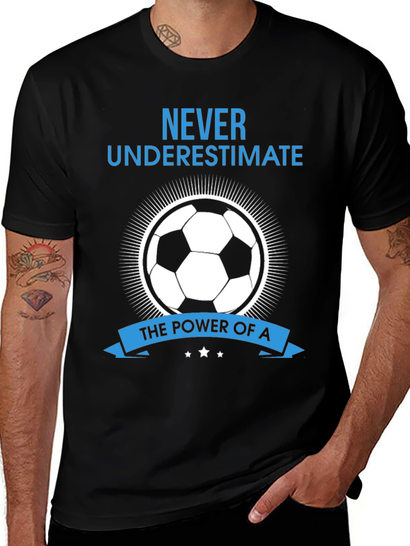 Variant 27 of Never Underestimate Soccer T-Shirt