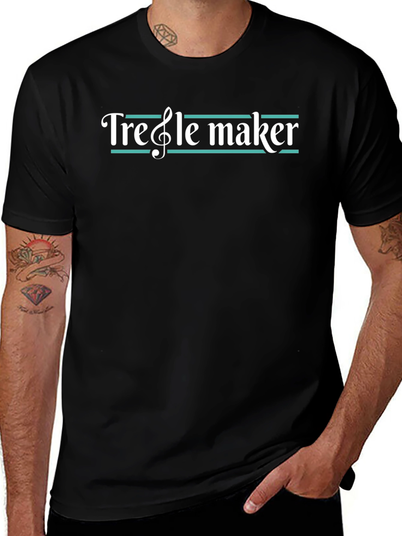 Treble Maker Graphic T-Shirt - Music Lover Tee