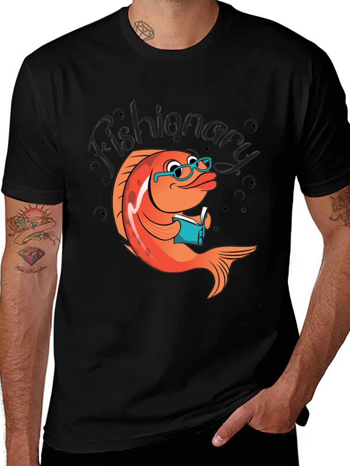 Variant 2 of Fishionary T-Shirt