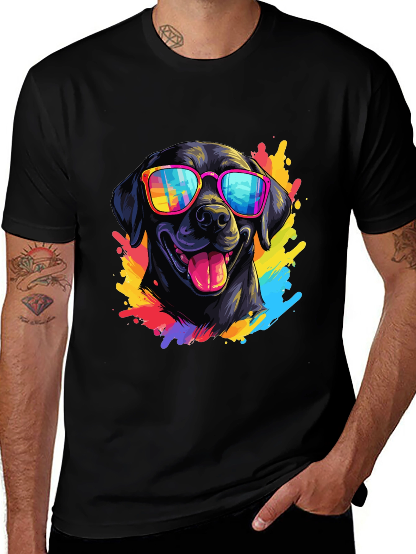 Cool Dog Graphic Tee