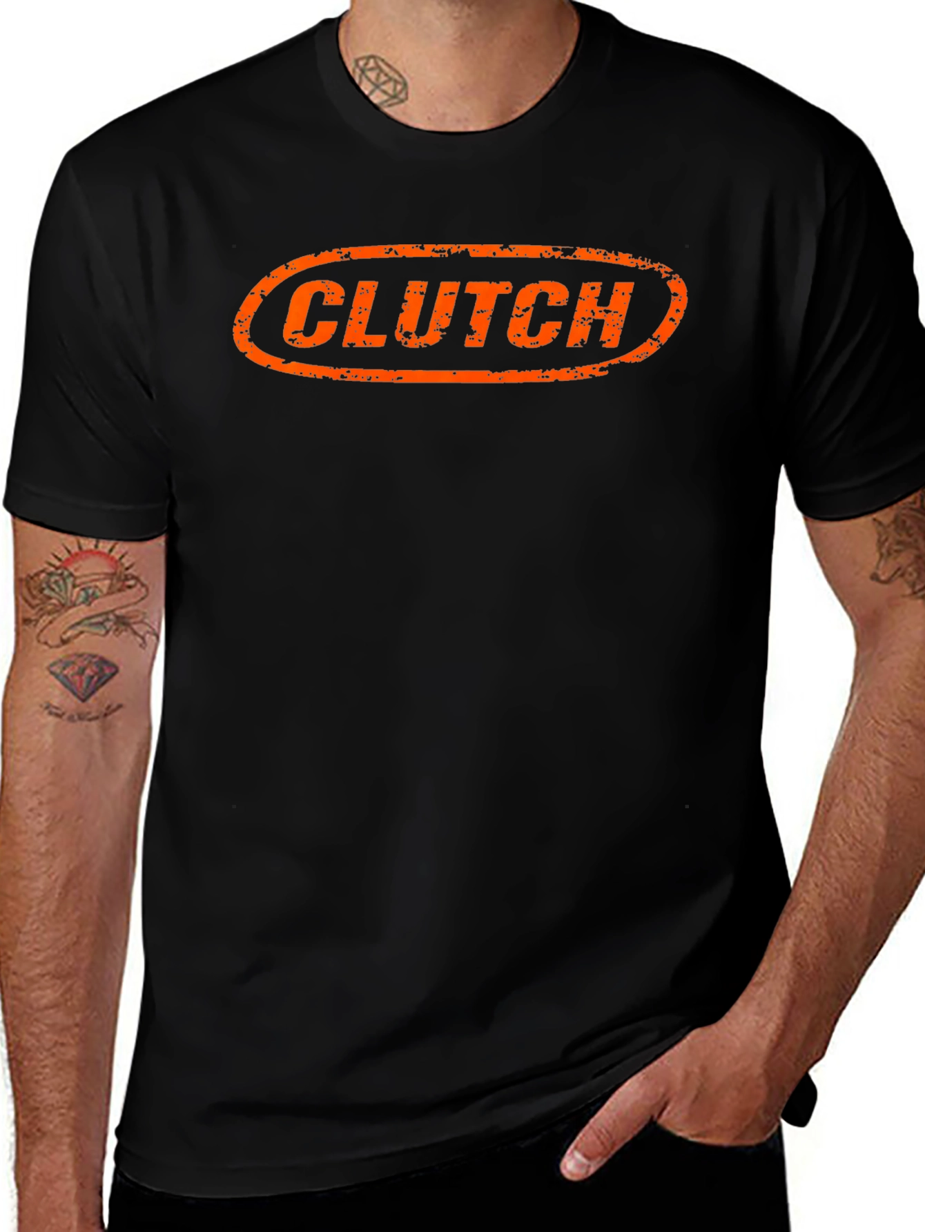 Clutch Band T-Shirt - Black Graphic Tee