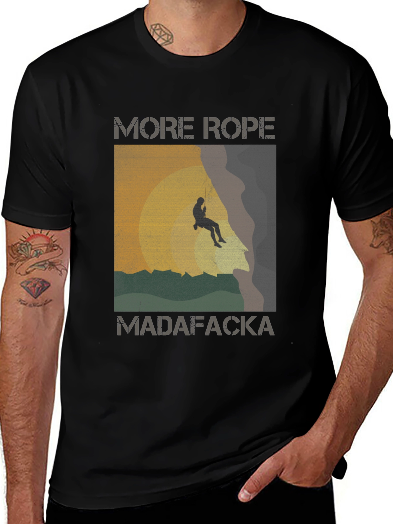 More Rope Madafacka Climbing T-Shirt