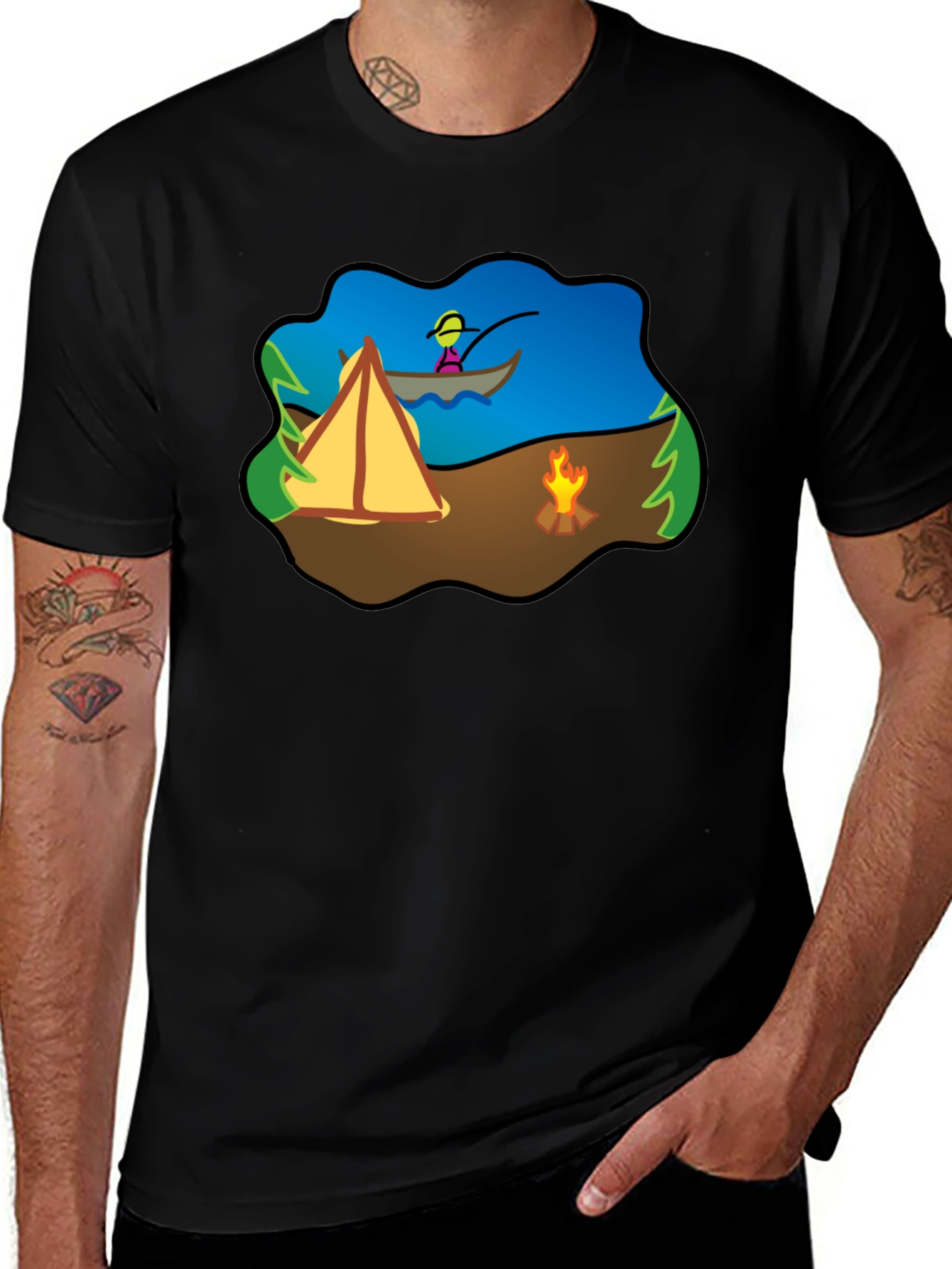 Variant 3 of Camping Adventure T-Shirt
