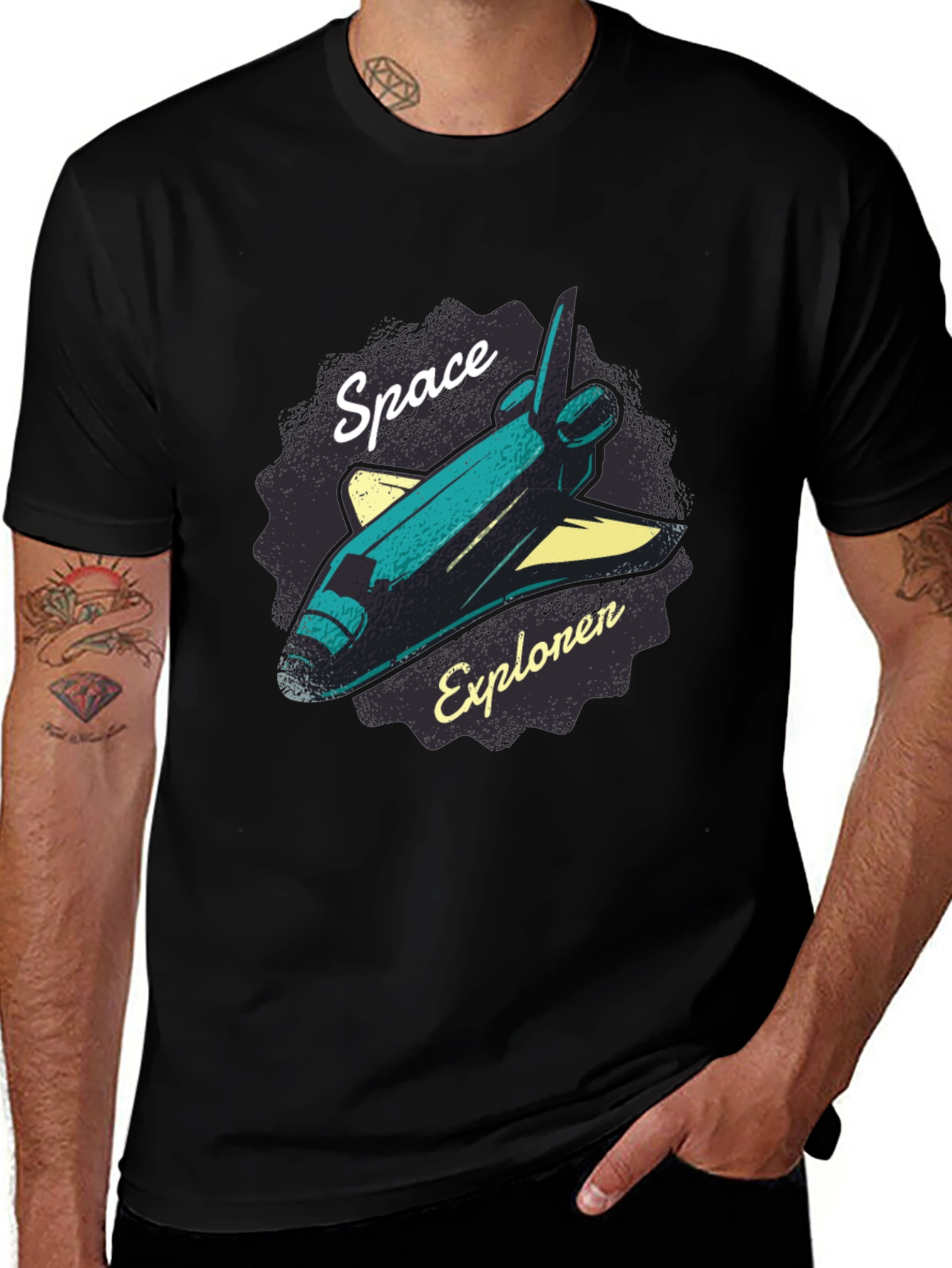 Space Explorer Graphic T-Shirt