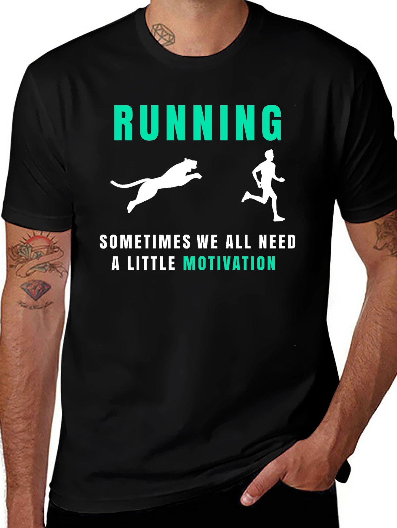 Variant 28 of Running Motivation Graphic Tee