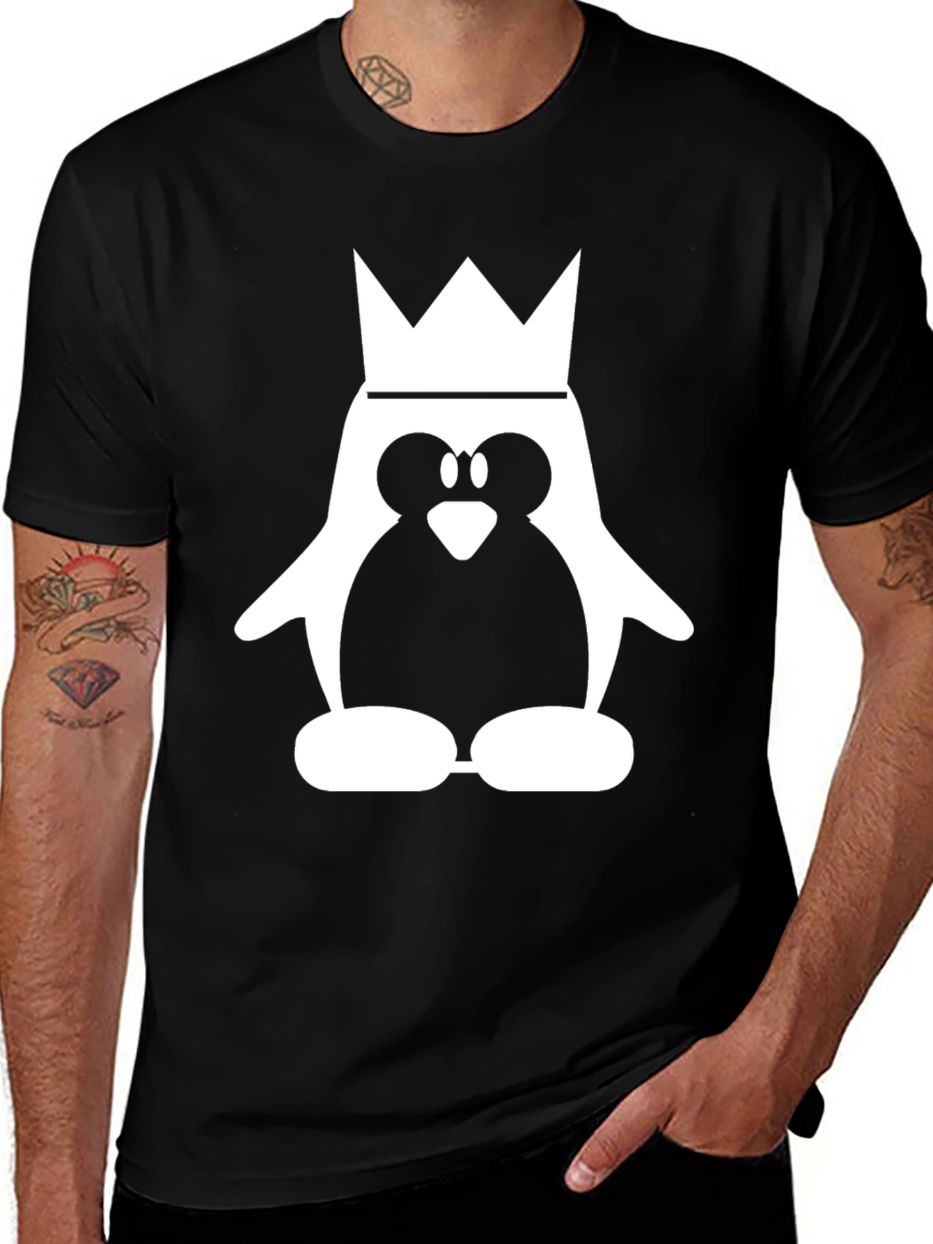 Variant 5 of King Penguin Black T-Shirt - Graphic Tee